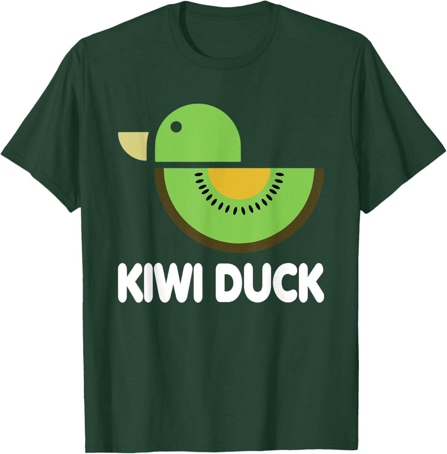 Kiwi Duck T-Shirt - T-Shirt | Forest