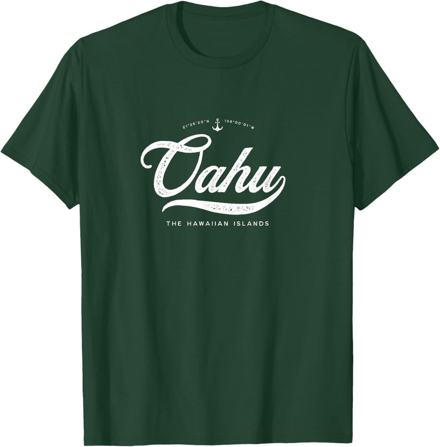 Oahu Hawaii T-Shirt - T-Shirt | Forest