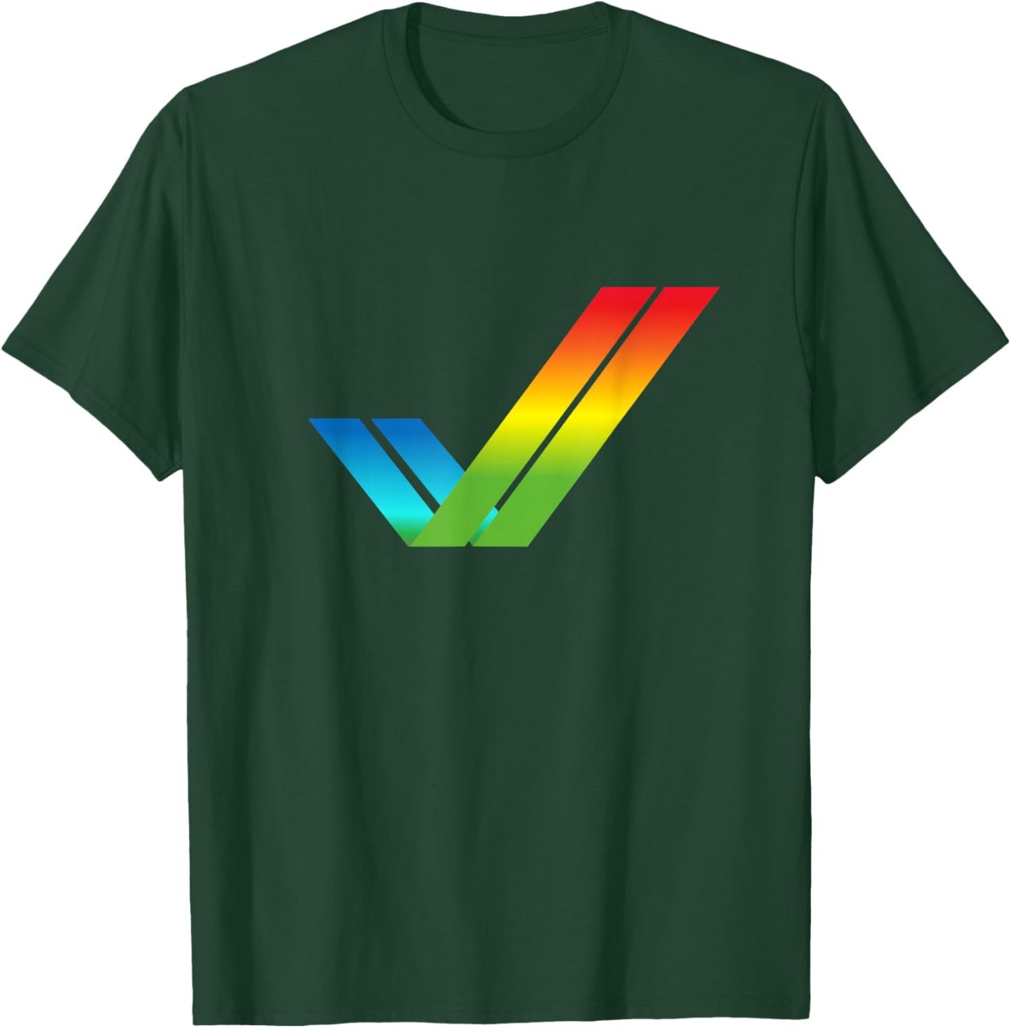 Amiga Tick Logo retro computer T-Shirt - T-Shirt | Forest