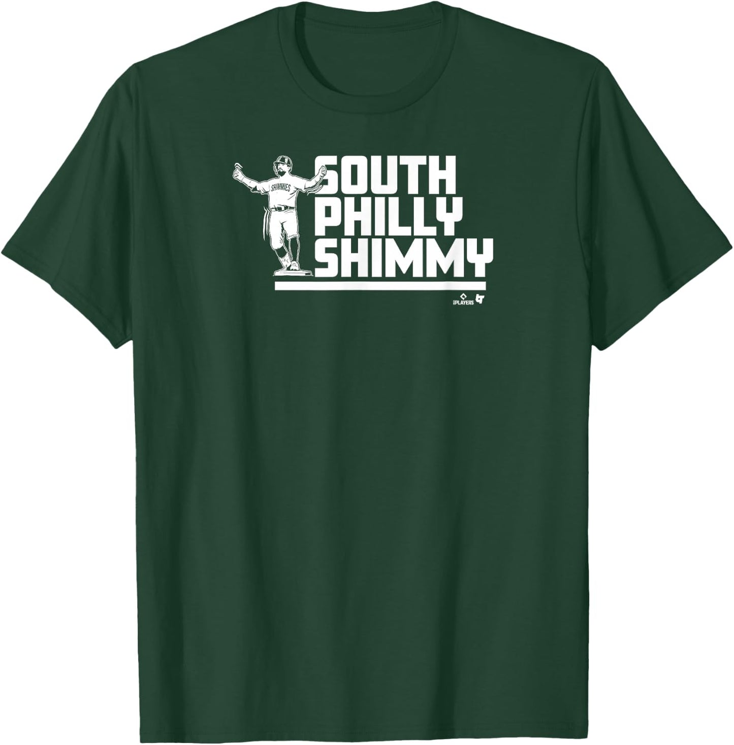 South Philly Shimmy - Philadelphia Baseball T-Shirt - T-Shirt | Forest