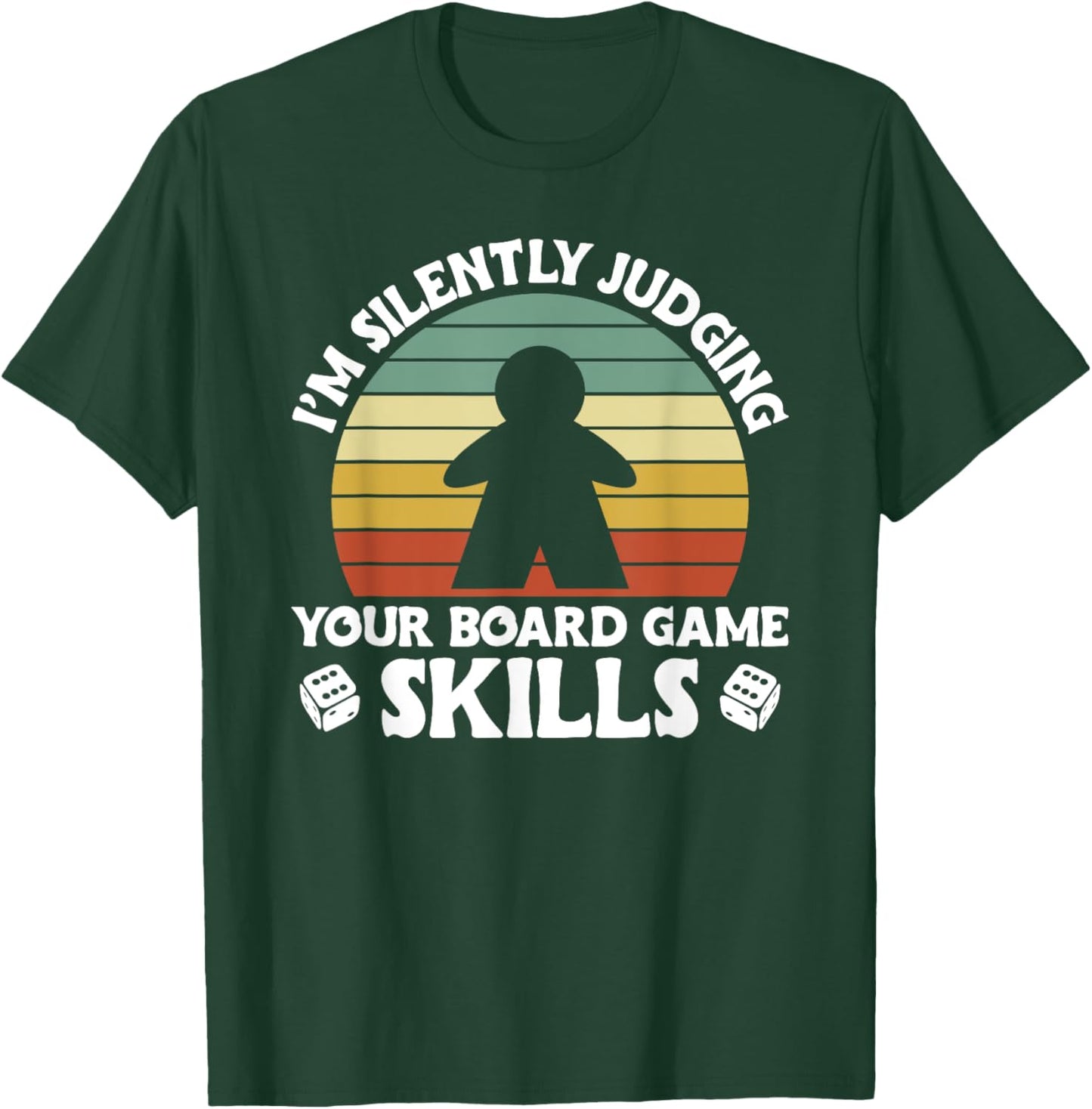 Game Night Adults Funny Board Games Lover T-Shirt - T-Shirt | Forest