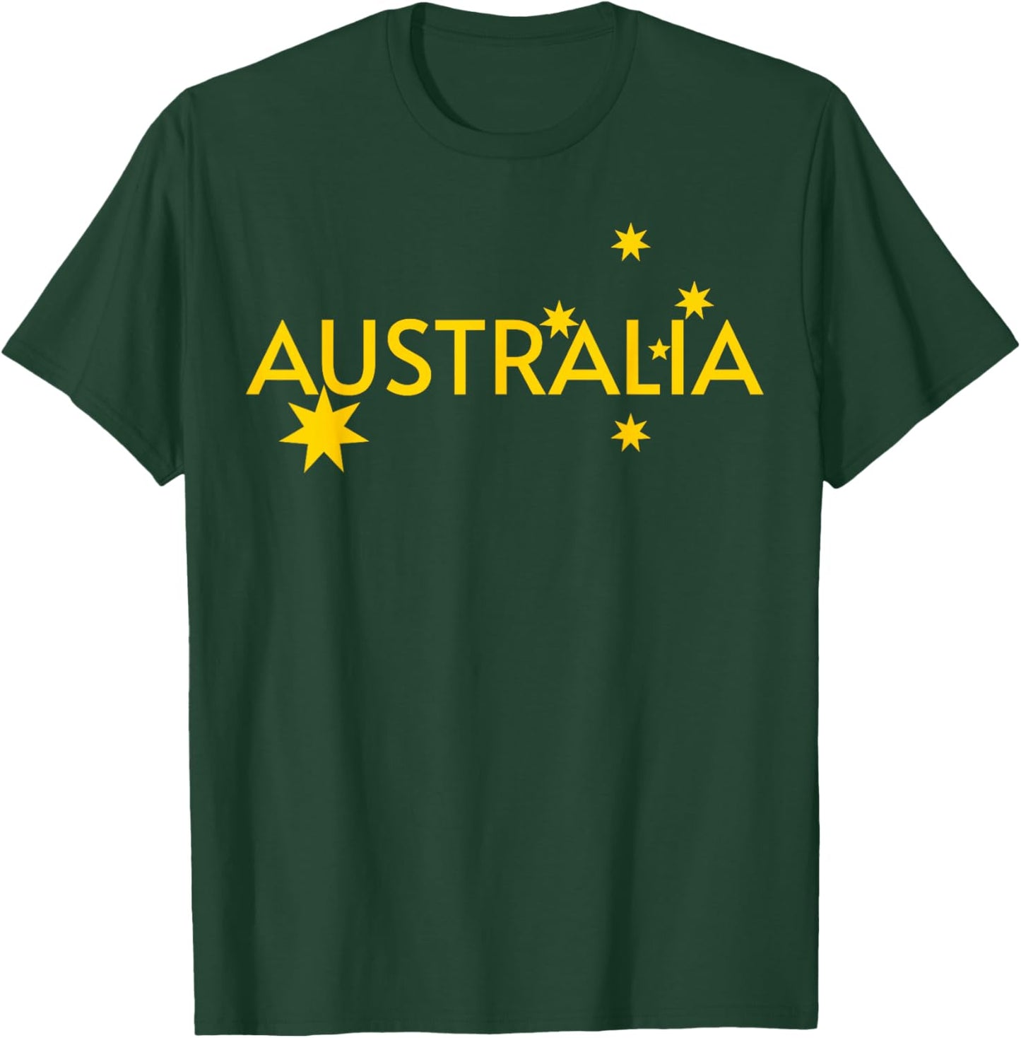 Australia Flag Jersey T-Shirt - T-Shirt | Forest