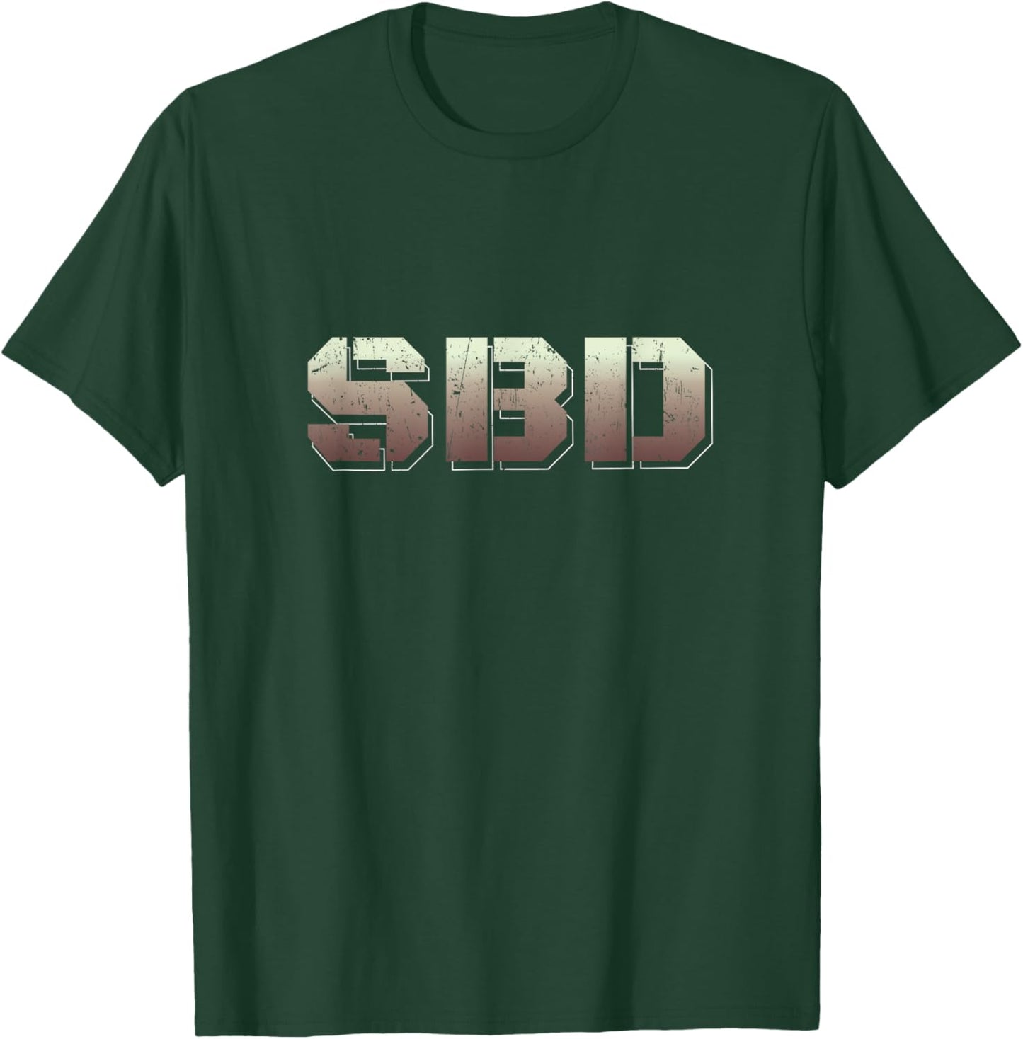 SBD Squat Bench Deadlift Powerlifting T-Shirt - T-Shirt | Forest