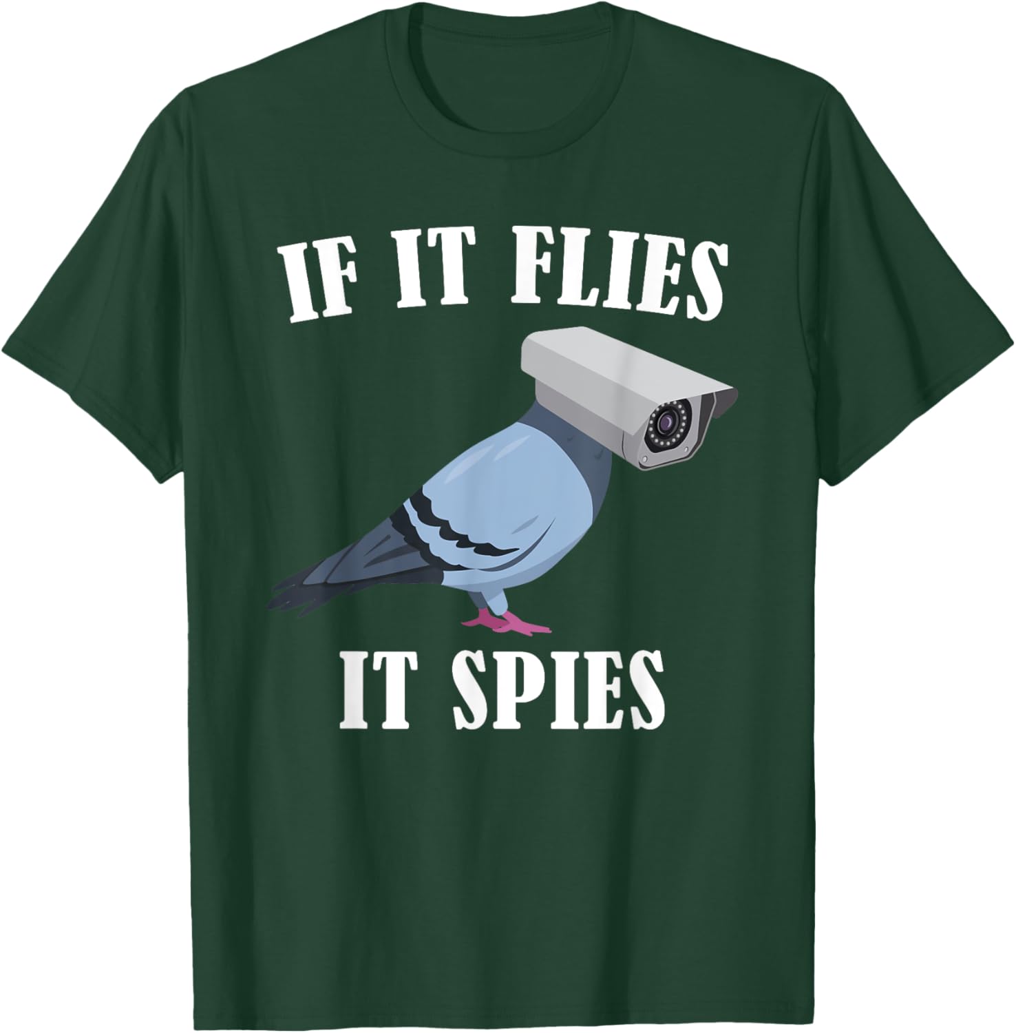 Birds Spie Conspiracy Joke Meme Surveillance | & T-Shirt - T-Shirt | Forest