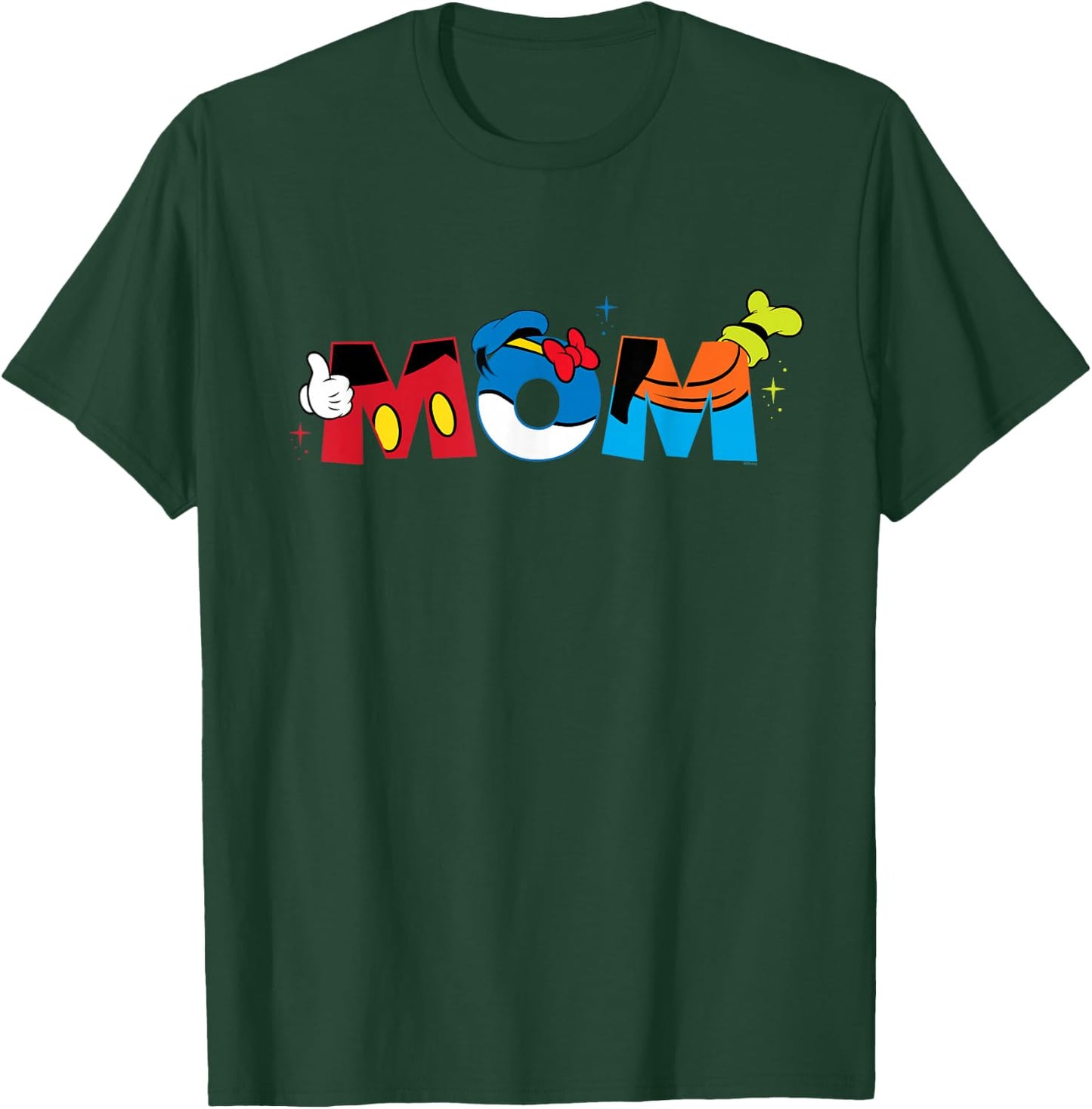 Disney Mickey Mouse and Friends Mom Mother’s Day Birthday T-Shirt - T-Shirt | Forest