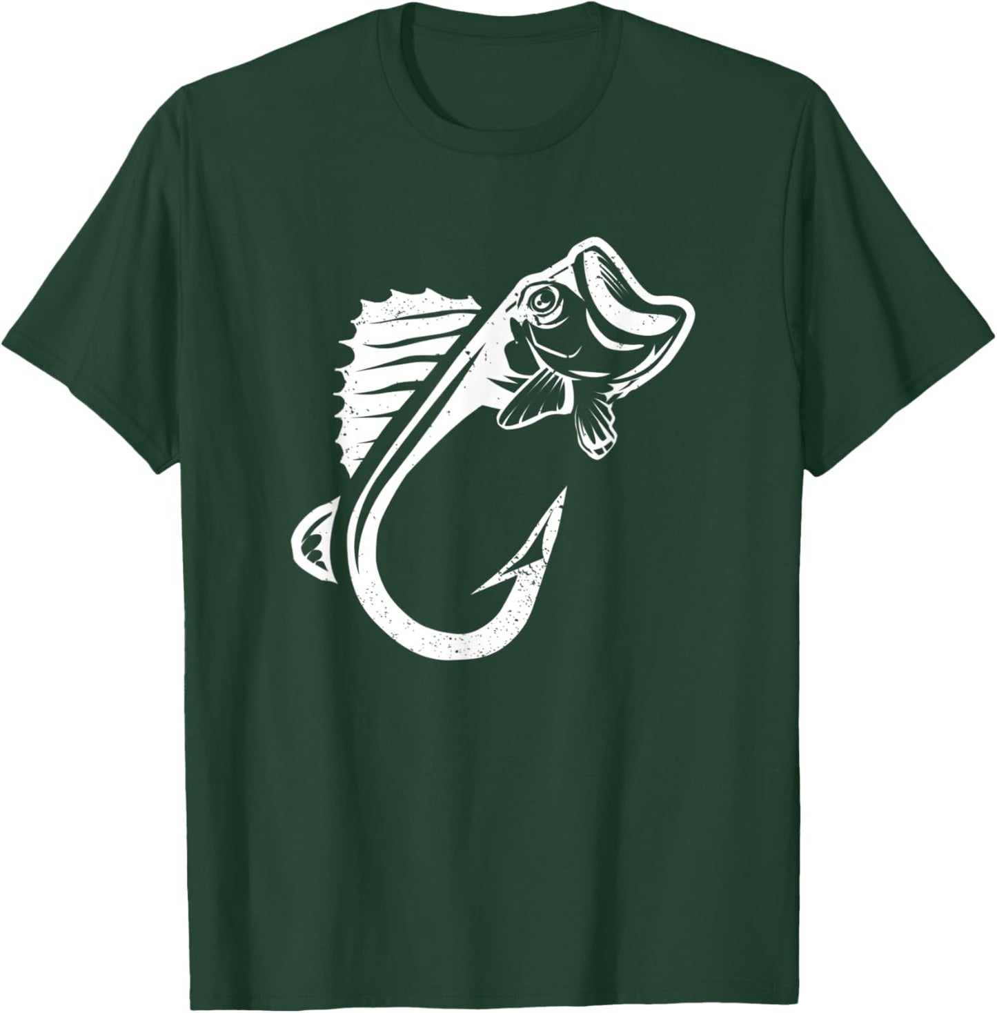 Cool Fishing Hook Fish Walleye Fishing Hooks Fisherman T-Shirt - T-Shirt | Forest