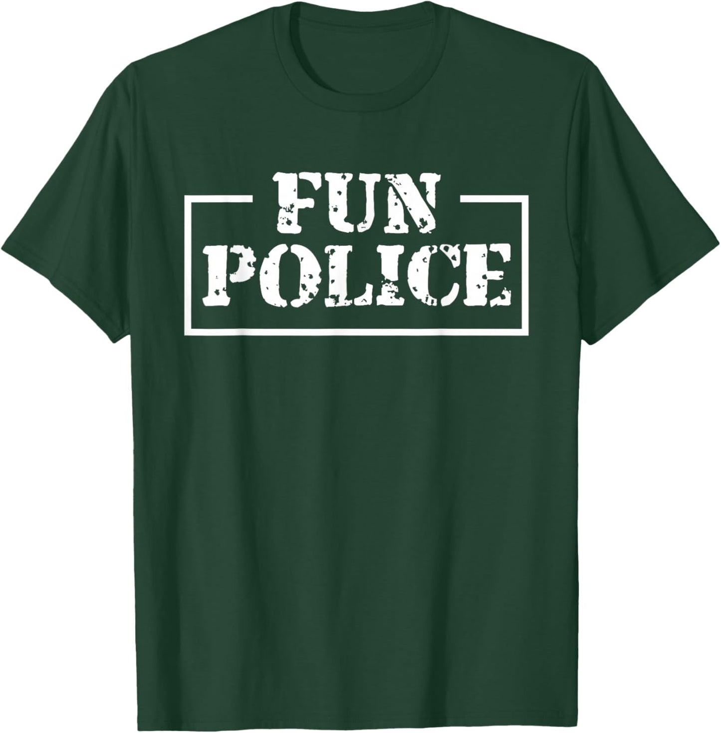Dance Chaperone Fun Police For Dancing Sheriff State Cop T-Shirt - T-Shirt | Forest