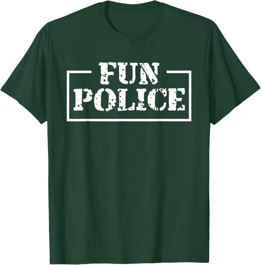 Dance Chaperone Fun Police For Dancing Sheriff State Cop T-Shirt - T-Shirt | Forest