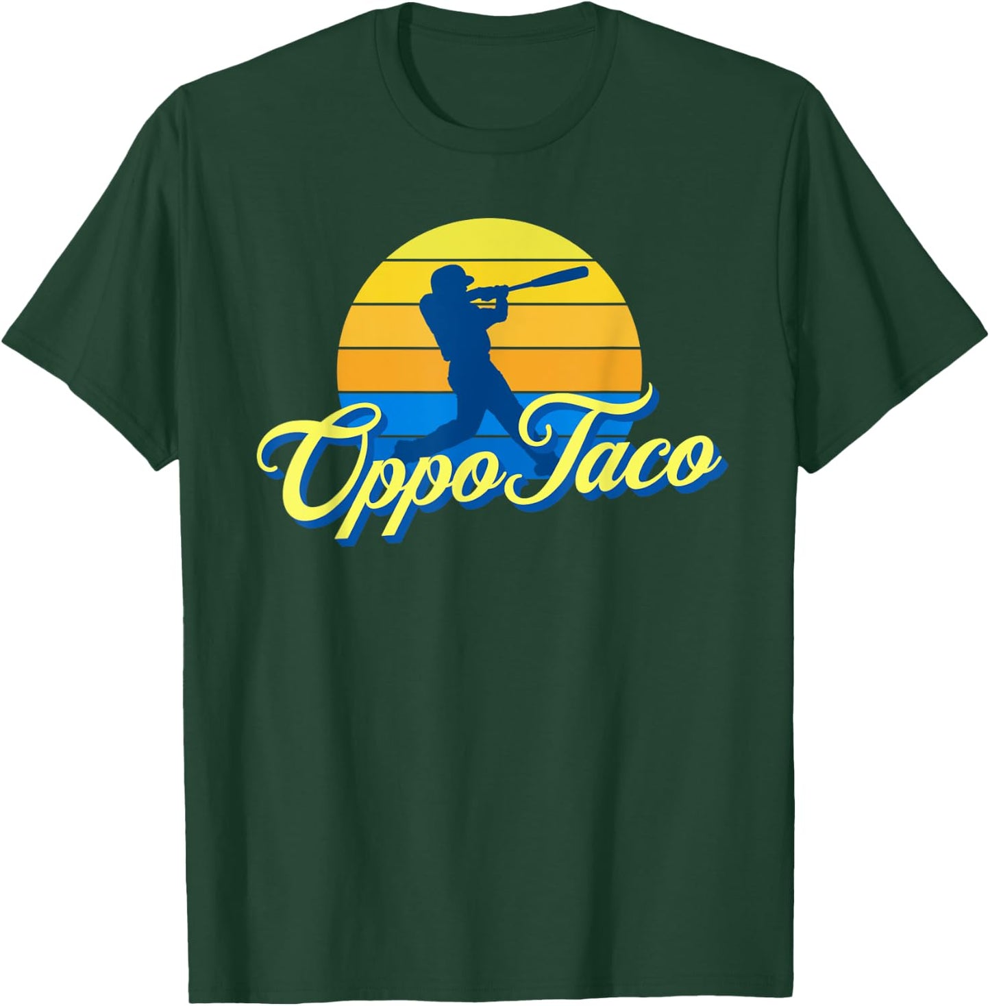 Oppo Taco Home Run Baseball T-Shirt - T-Shirt | Forest
