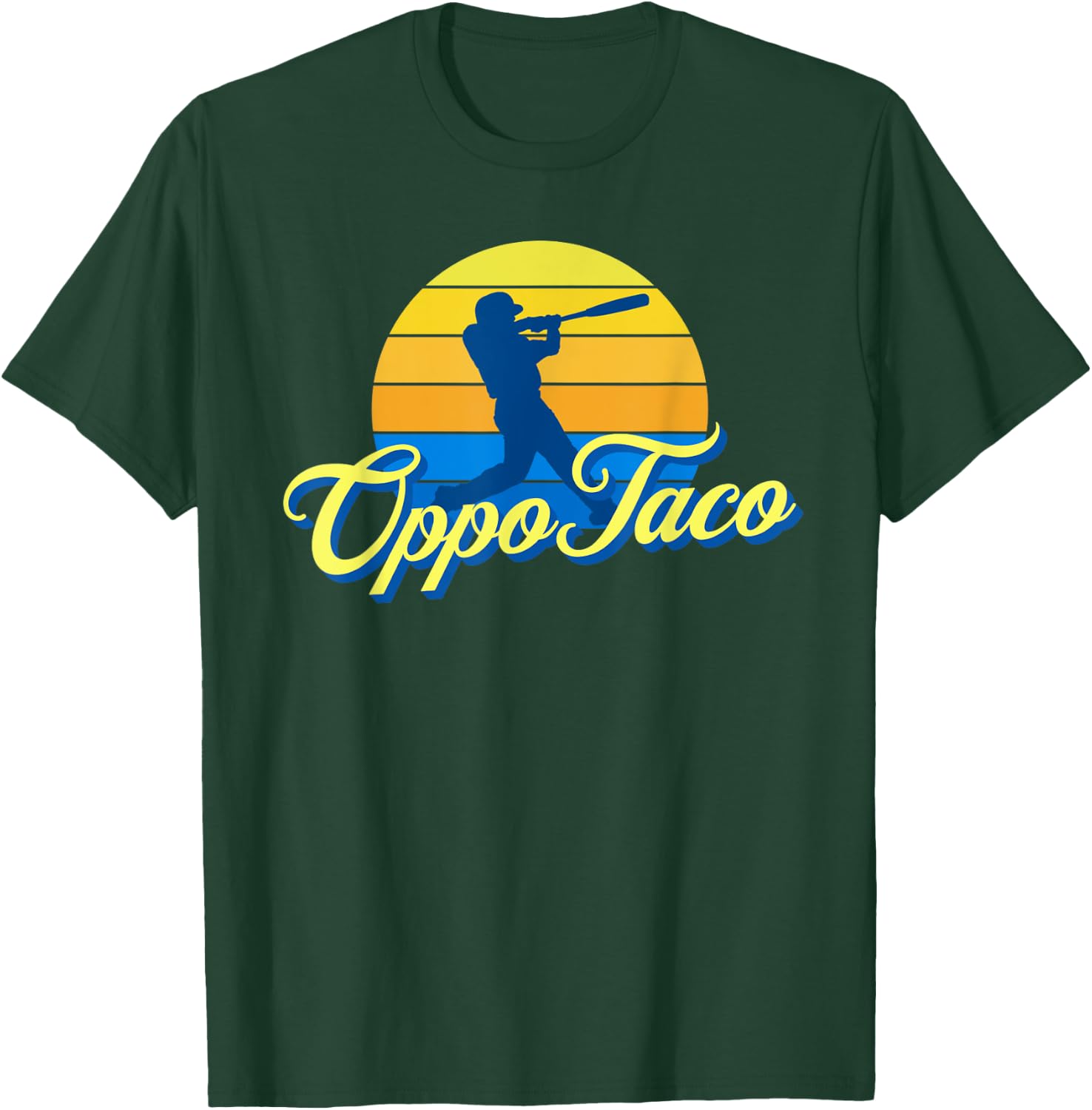 Oppo Taco Home Run Baseball T-Shirt - T-Shirt | Forest
