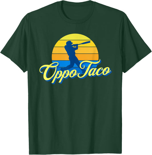 Oppo Taco Home Run Baseball T-Shirt - T-Shirt | Forest
