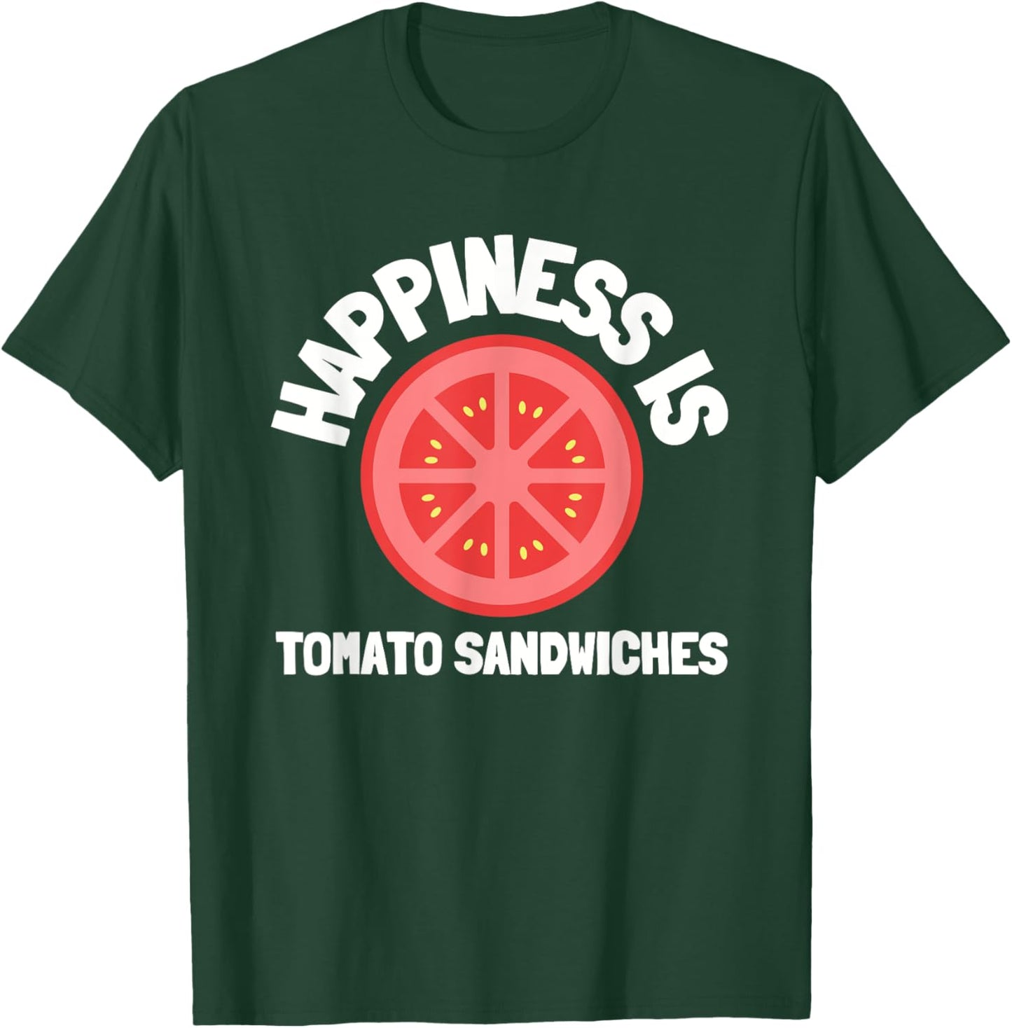 Hoagie Sub Artist And Sandwich Maker - Tomato Sandwich T-Shirt - T-Shirt | Forest