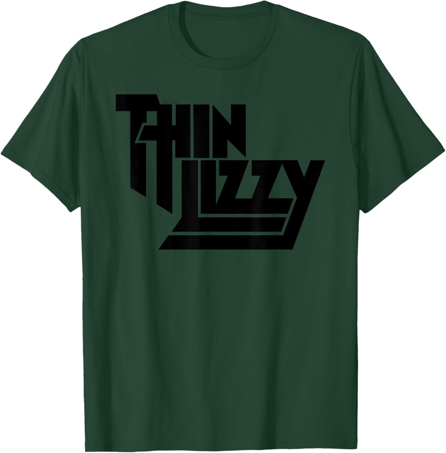 Thin Lizzy – Stacked Black Logo T-Shirt - T-Shirt | Forest