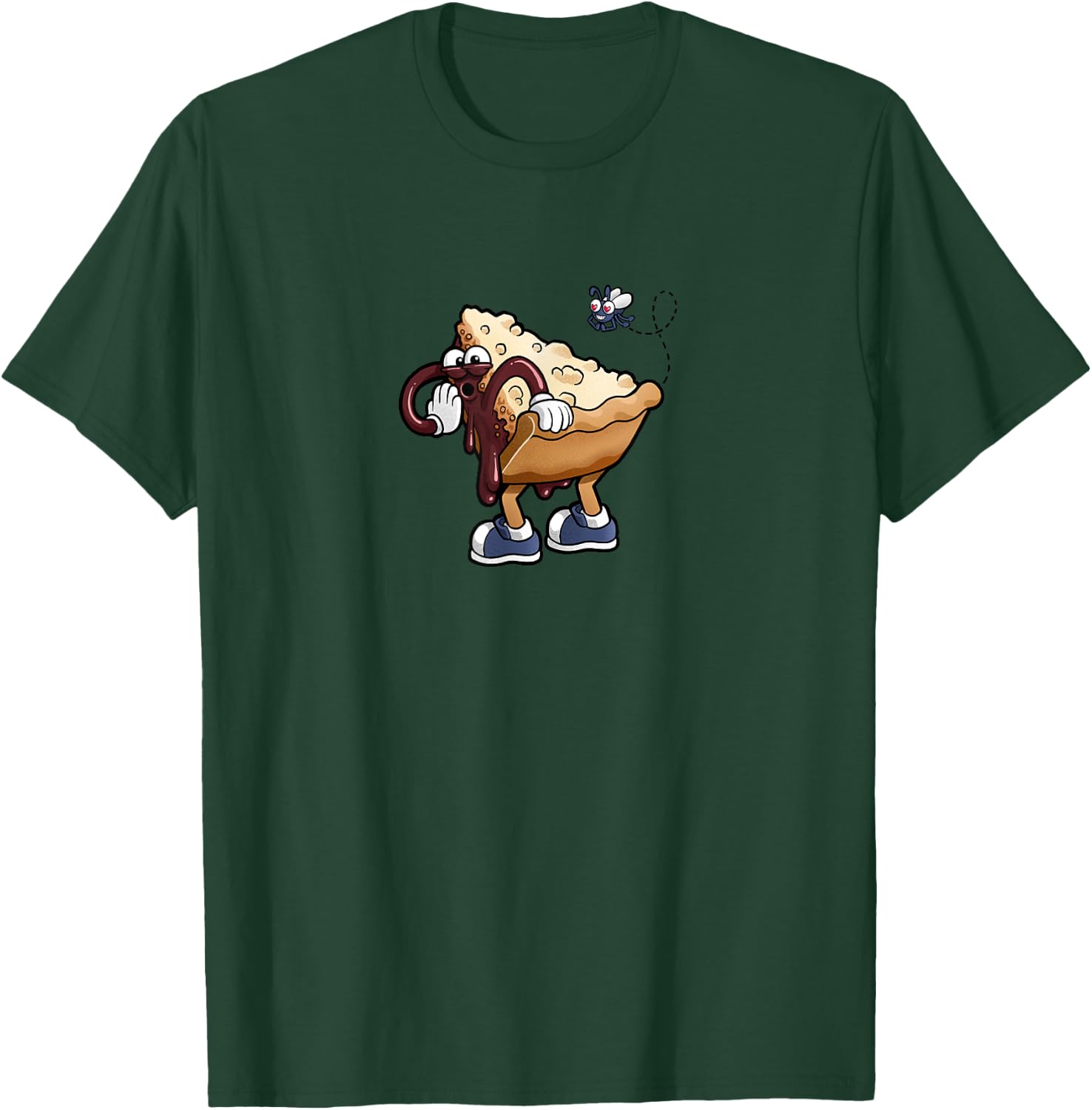 Fudes! #005 - Shirley the Shoofly Pie T-Shirt - T-Shirt | Forest