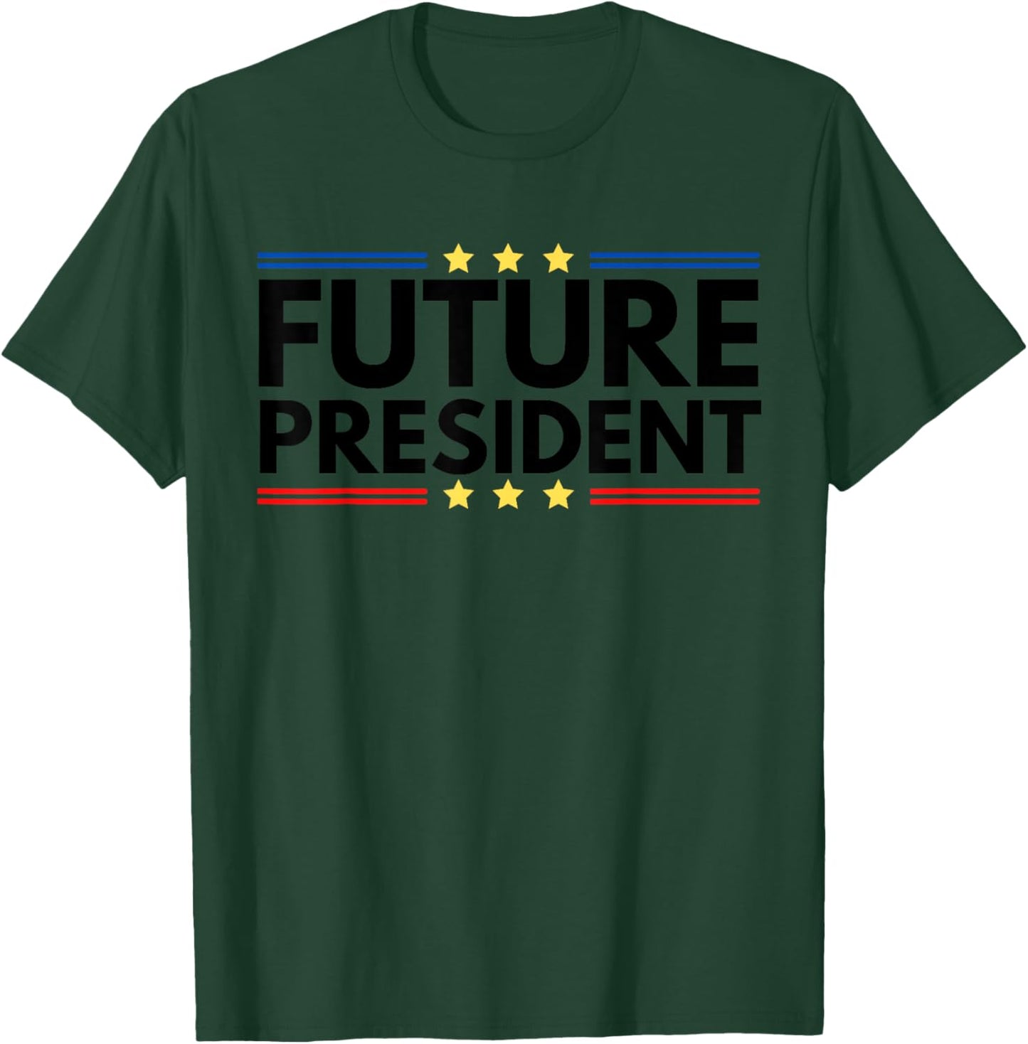 Future President American Kid Dream T-Shirt - T-Shirt | Forest