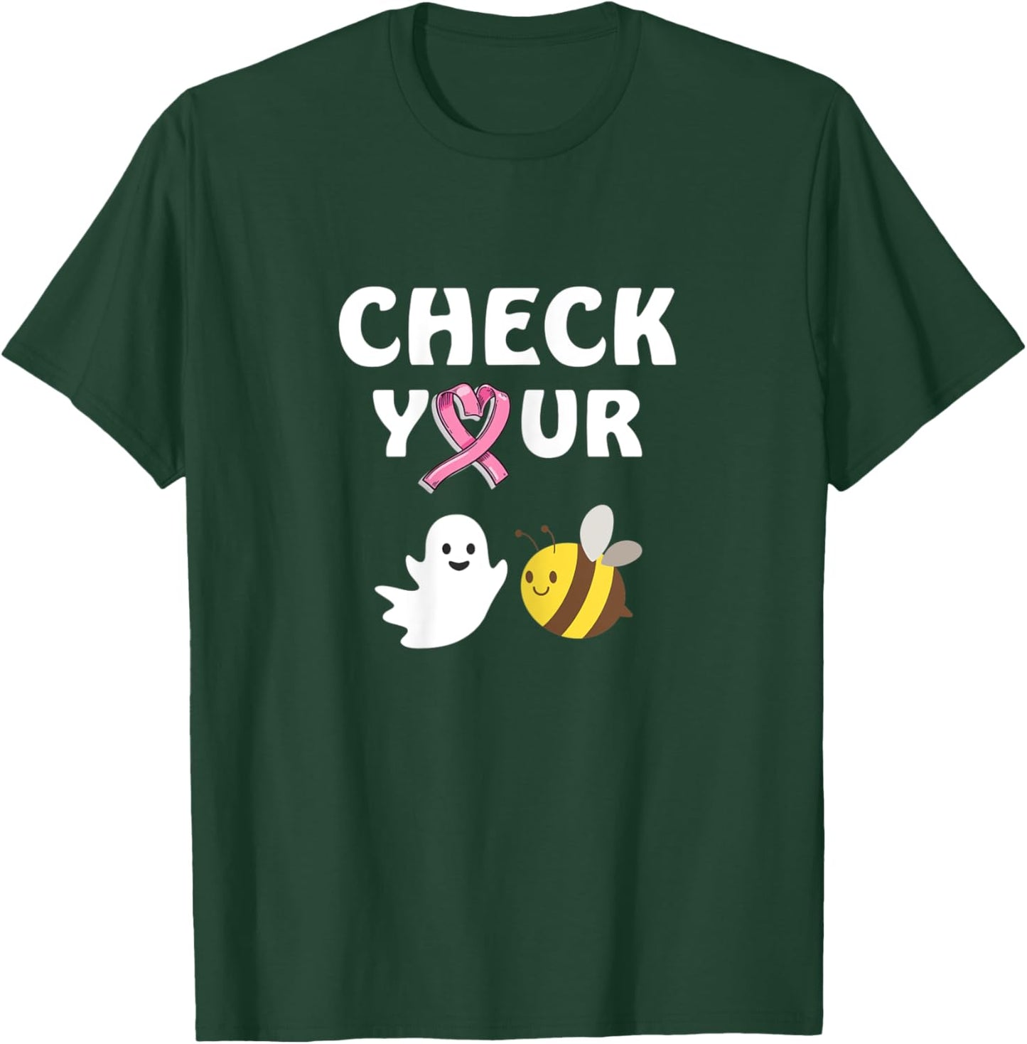 Halloween Check Your Boo Bees T-Shirt - T-Shirt | Forest