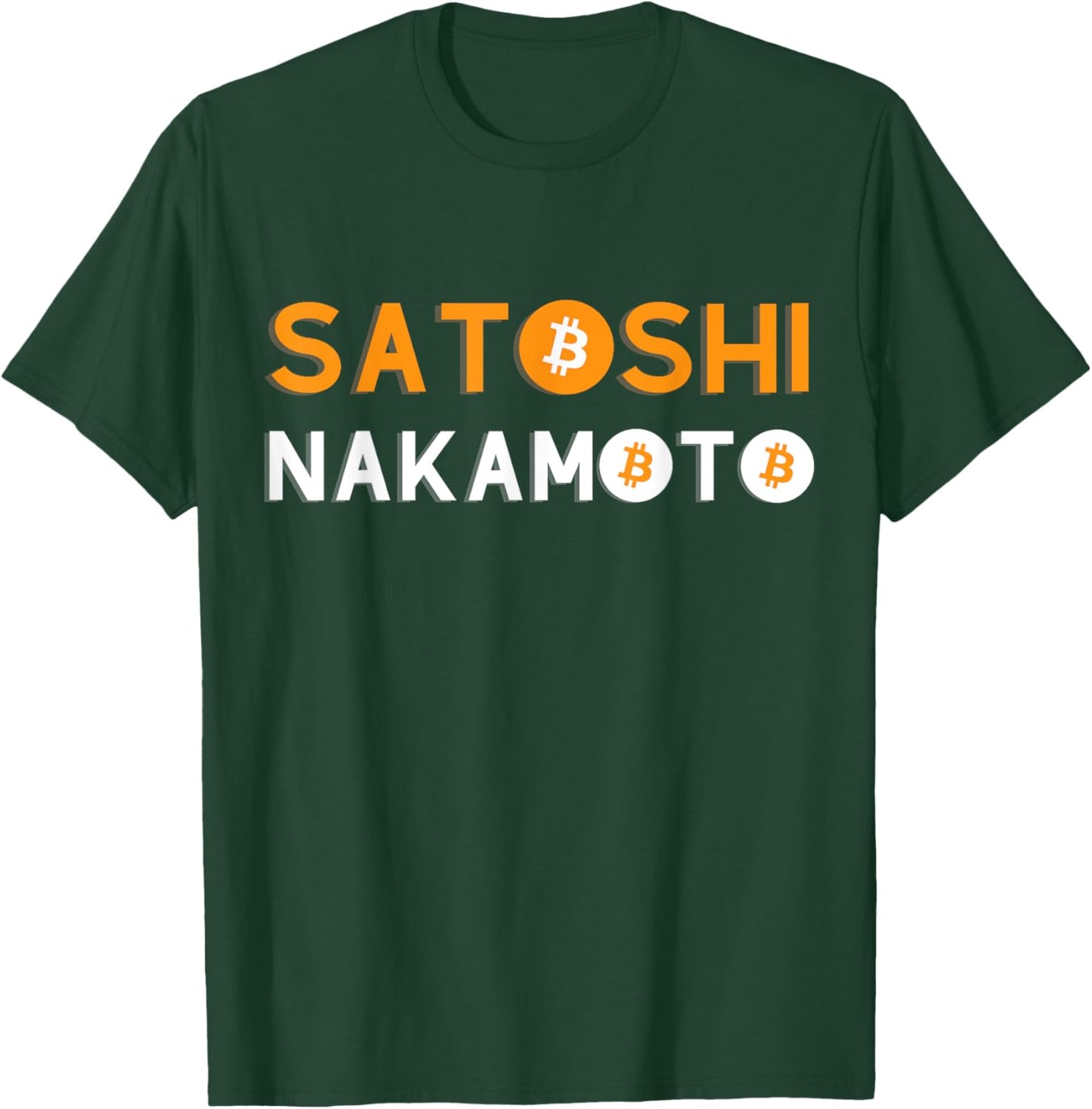Satoshi Nakamoto Crypto Bitcoin Maximalist Maximalism T-Shirt - T-Shirt | Forest