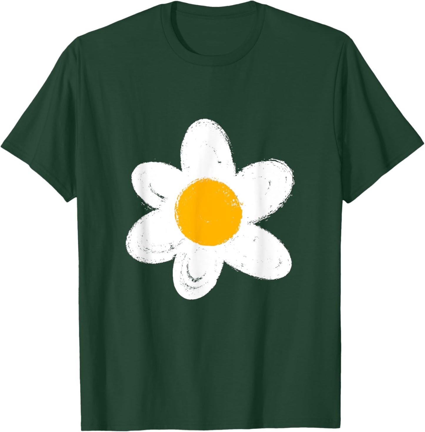 Daisy Flower T-Shirt - T-Shirt | Forest