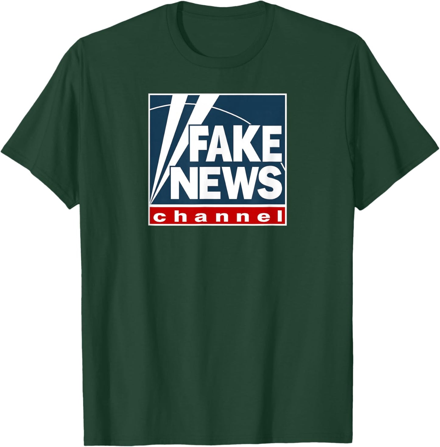 Fake News Channel T-Shirt - T-Shirt | Forest