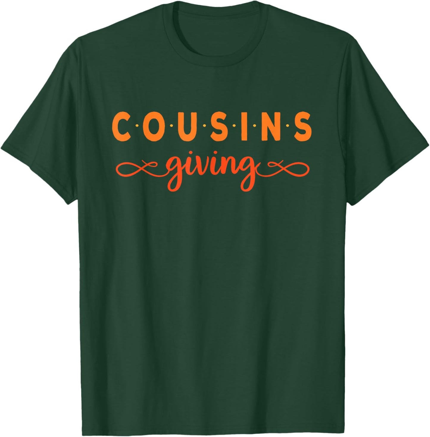 Cousins Giving Thanksgiving Shirt for Boys Girls Kid Toddler T-Shirt - T-Shirt | Forest