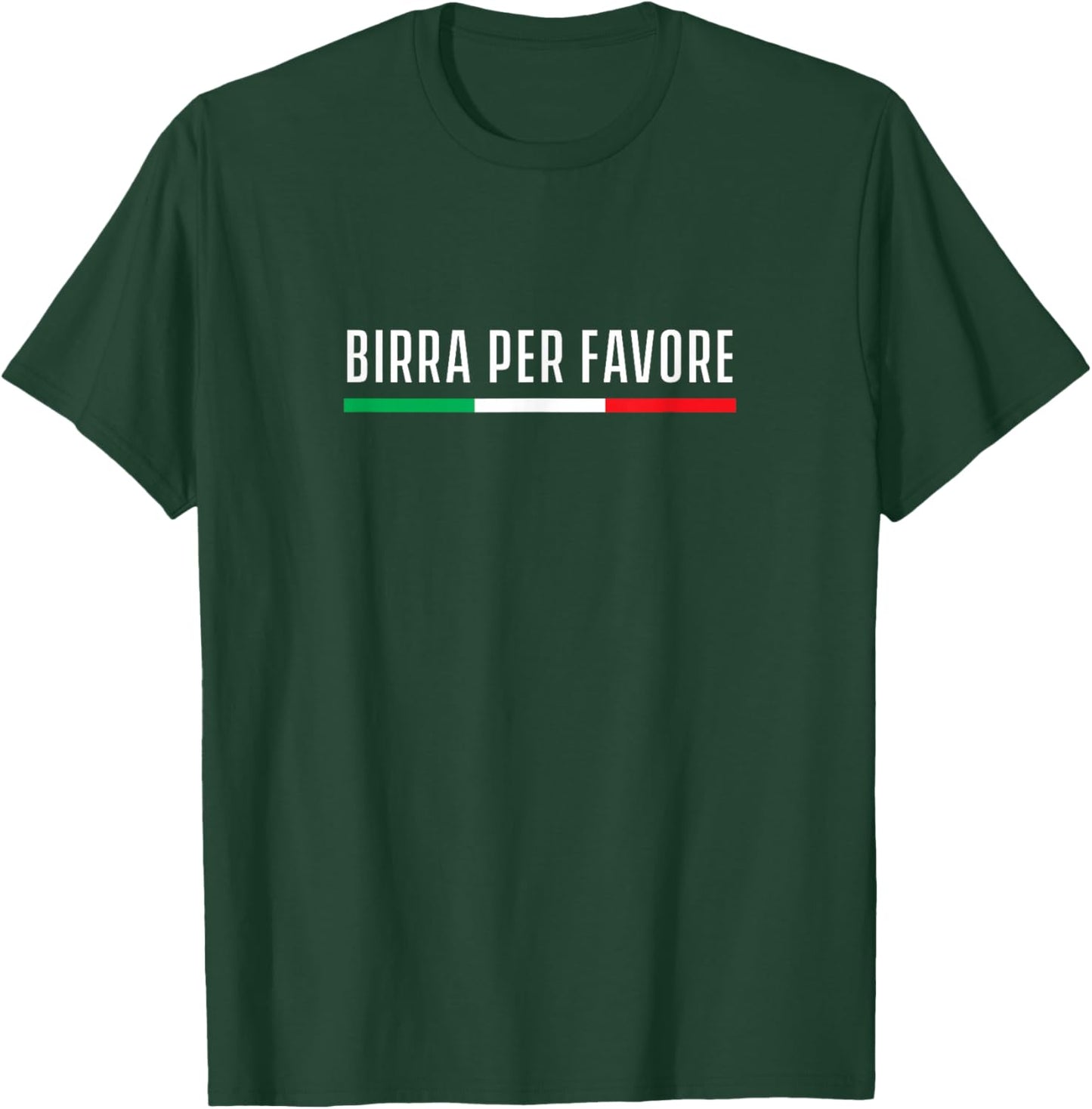 Beer please in Italian - Birra per favore T-Shirt - T-Shirt | Forest