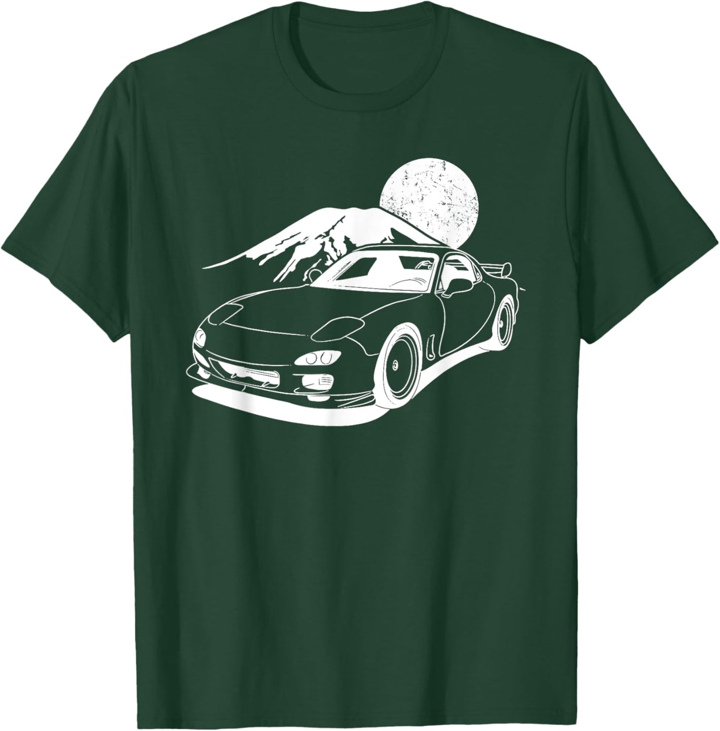 JDM Japan Motorsport Tuning Car Legend 90s T-Shirt - T-Shirt | Forest