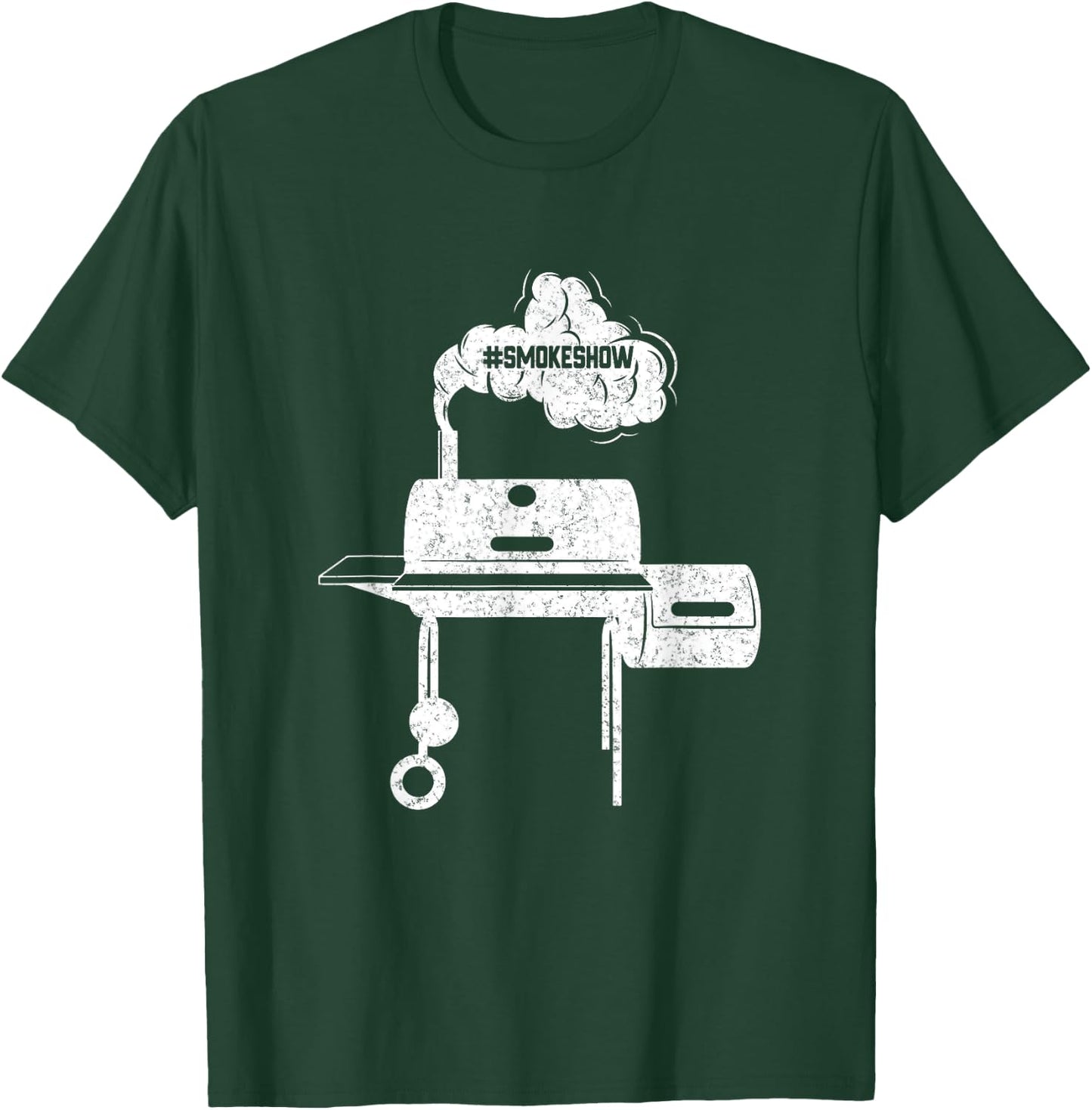 Smokeshow, Funny Backyard BBQ Barbecue Humor Dad Husband Men T-Shirt - T-Shirt | Forest