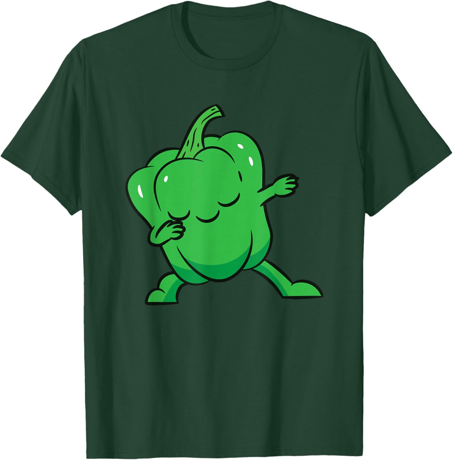 Bell Pepper Dabbing Bell Pepper Vegetable Love Bell Peppers T-Shirt - T-Shirt | Forest