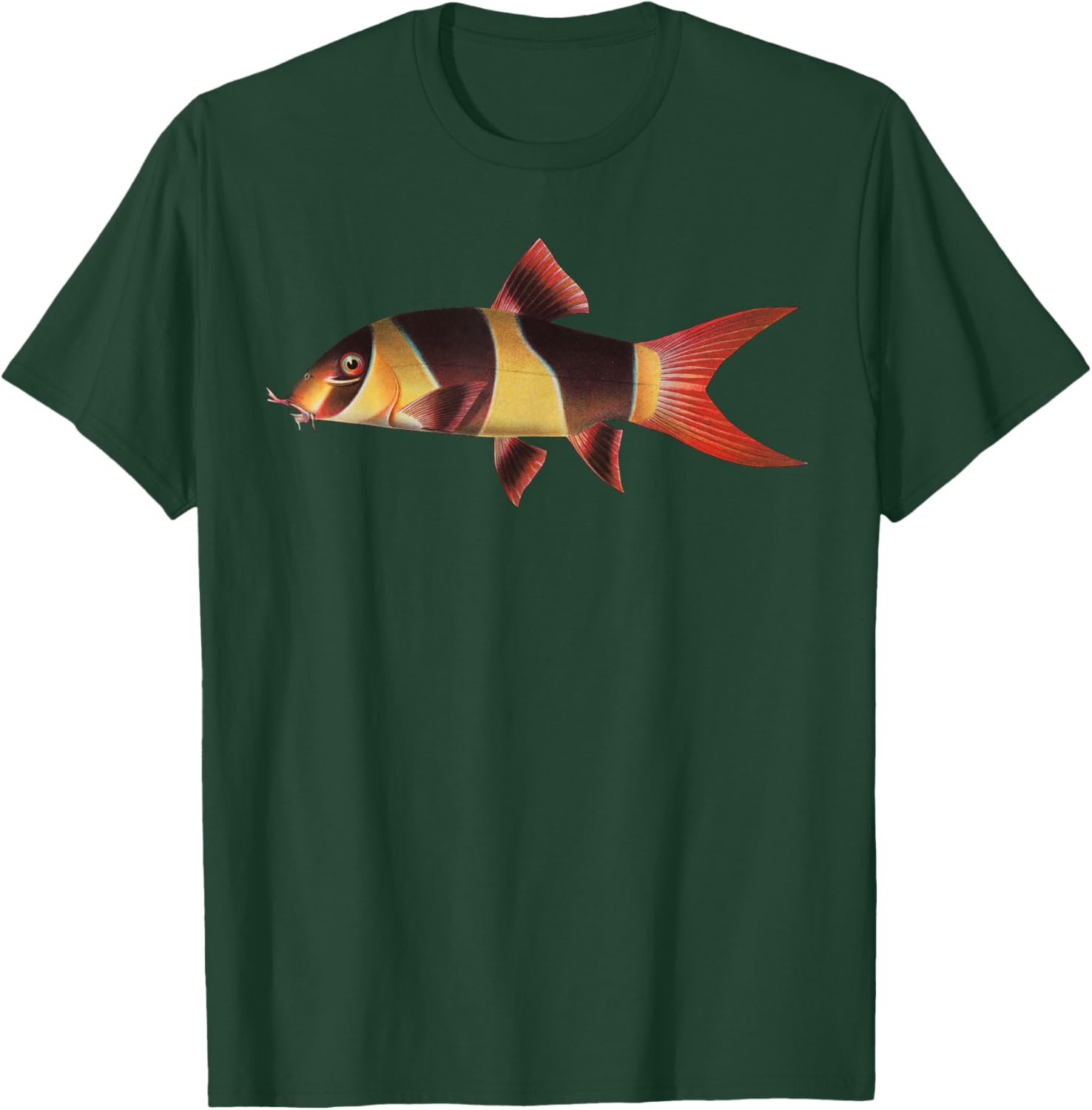Clown Loach Botia Chromobotia Aquarist T-Shirt - T-Shirt | Forest