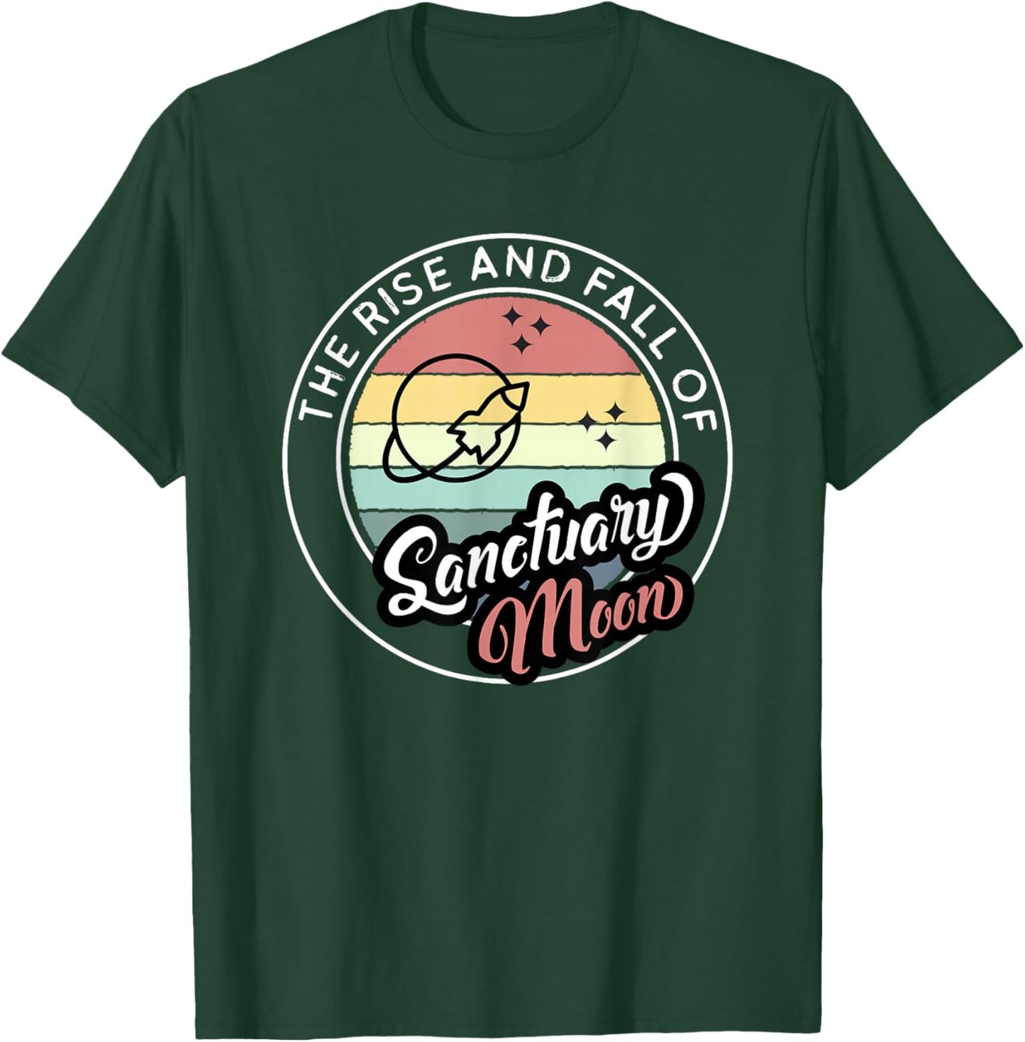 The Rise and Fall of Sanctuary Moon T-Shirt - T-Shirt | Forest