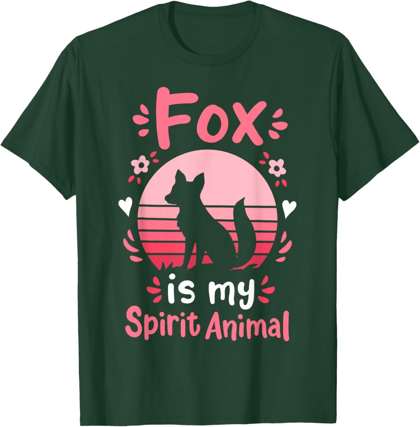 Fox Spirit Animal T-Shirt - T-Shirt | Forest