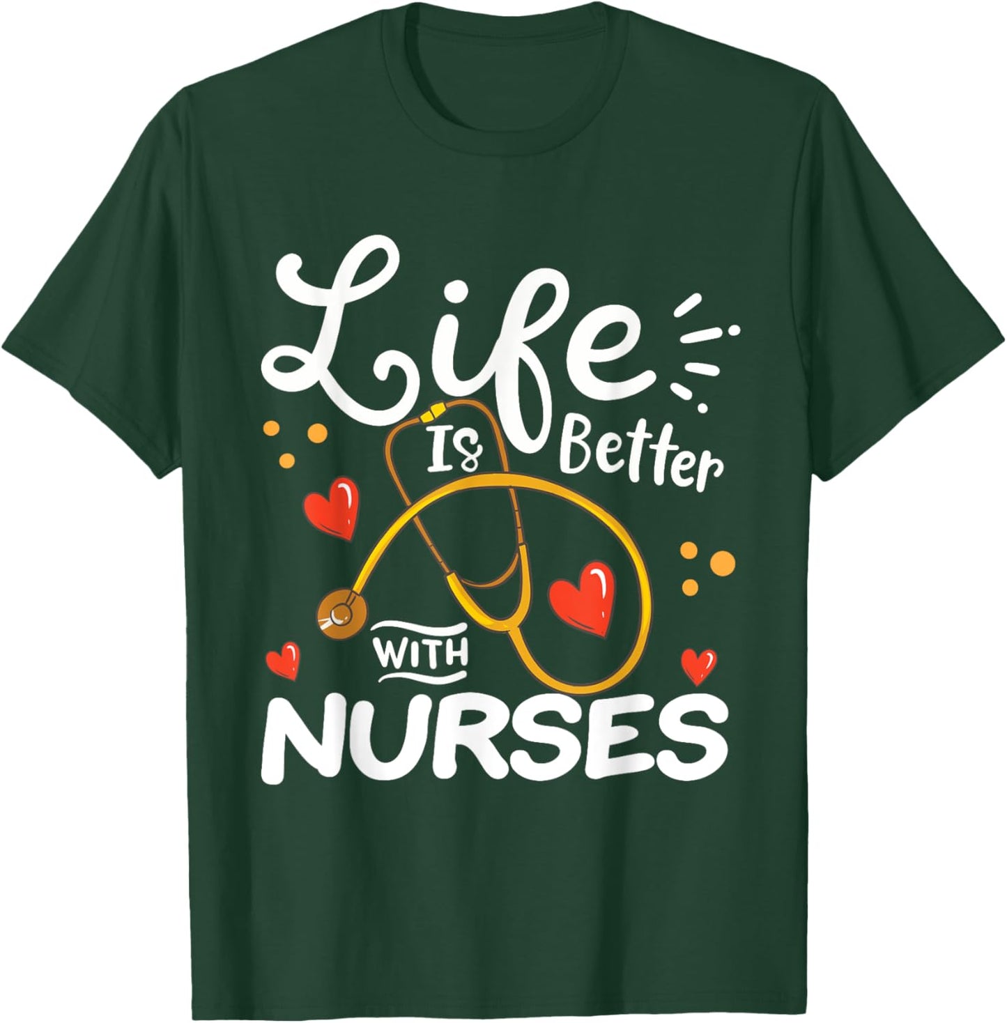 Nurse T-Shirt - T-Shirt | Forest