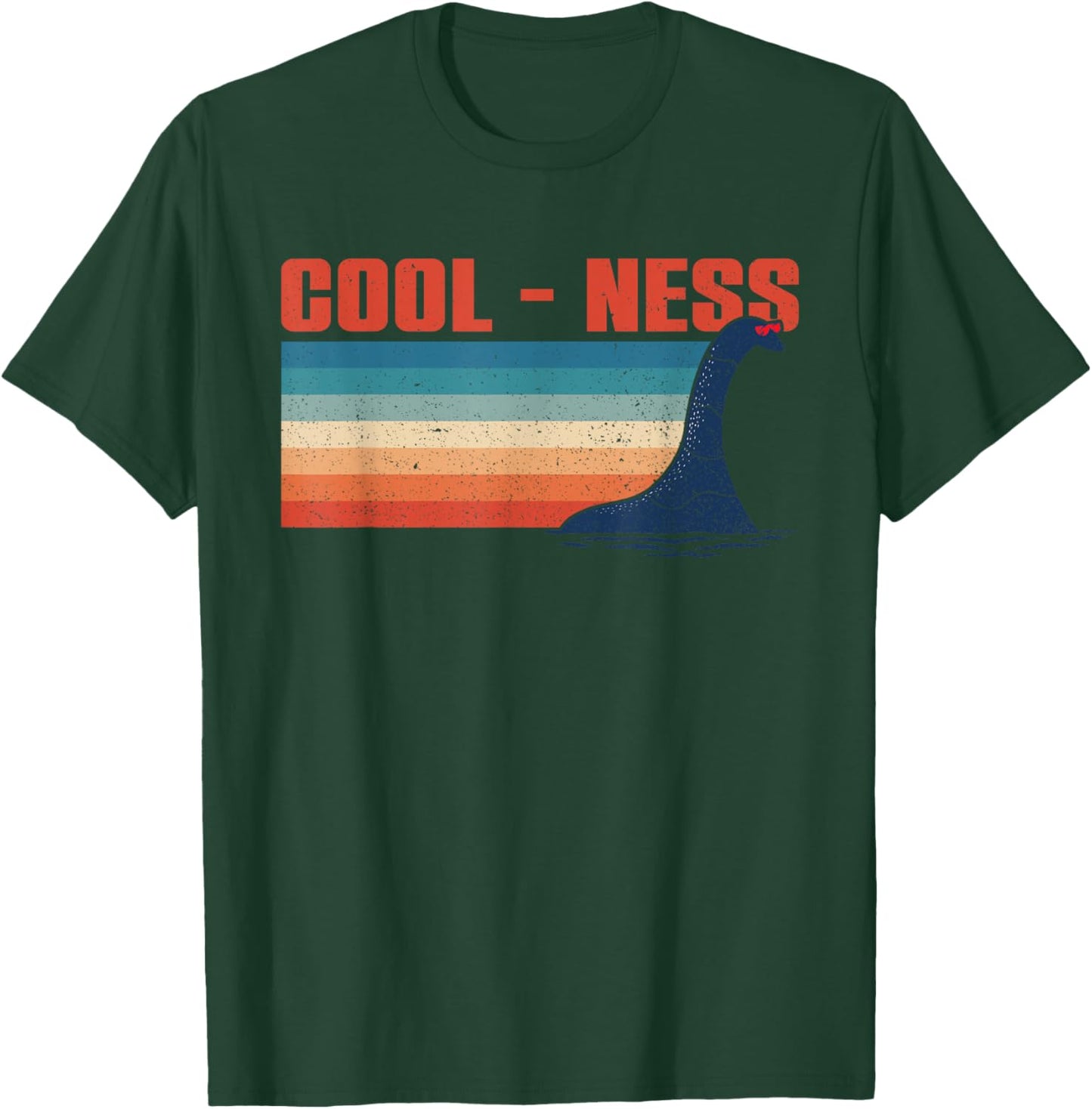 Cool - Ness - Funny Nessie Loch Ness Monster T-Shirt - T-Shirt | Forest