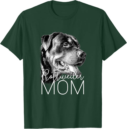 Dog Mom Rottweiler Dog Mum Kids T-Shirt - T-Shirt | Forest