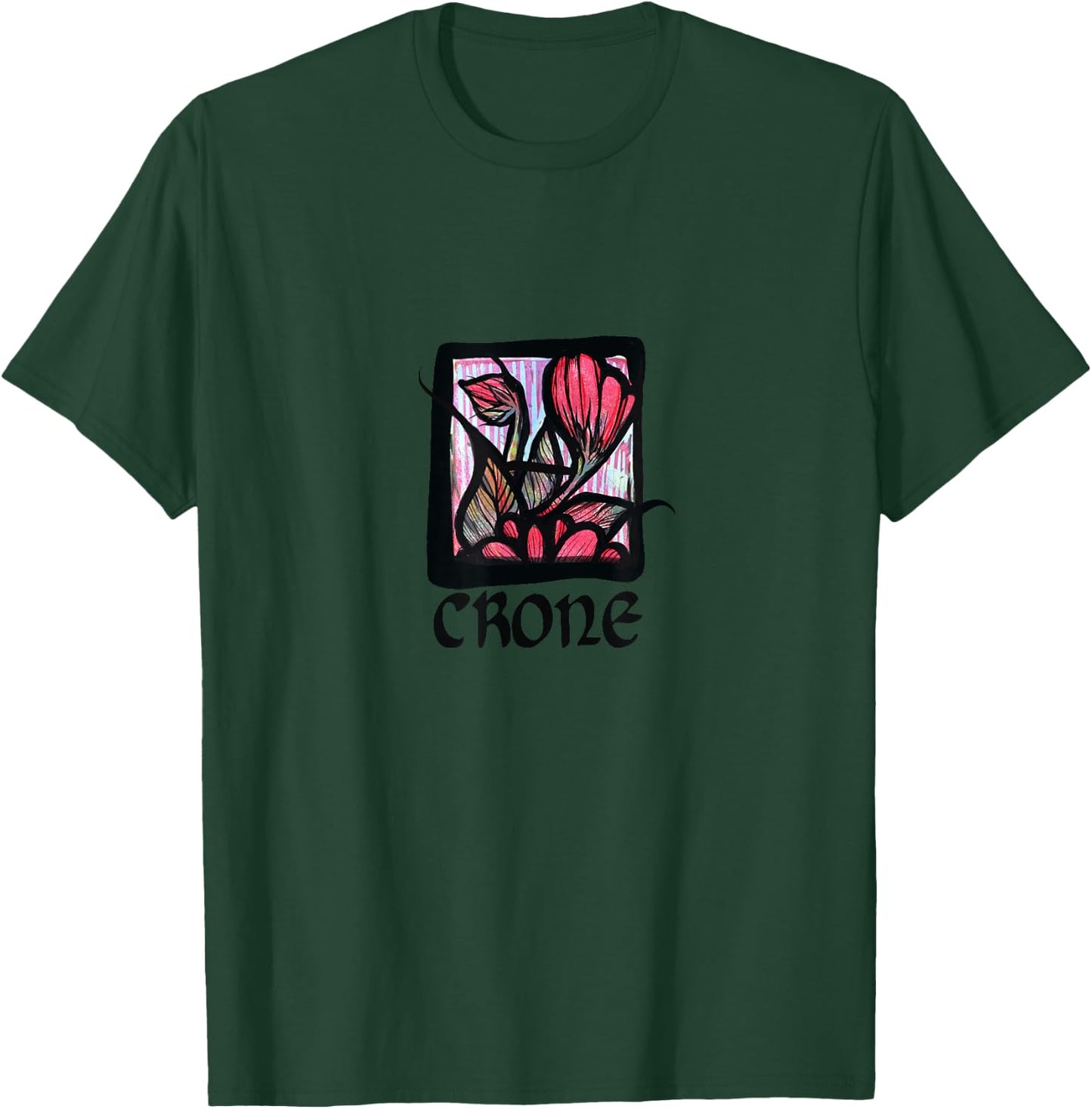 Crone Woman T-Shirt - T-Shirt | Forest