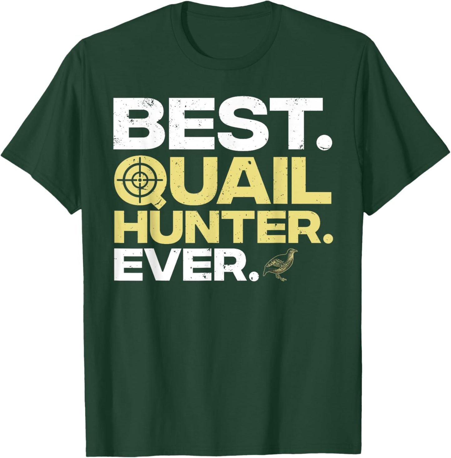 Cool Quail Hunting Art Men Women Upland Hunting Bird Hunter T-Shirt - T-Shirt | Forest