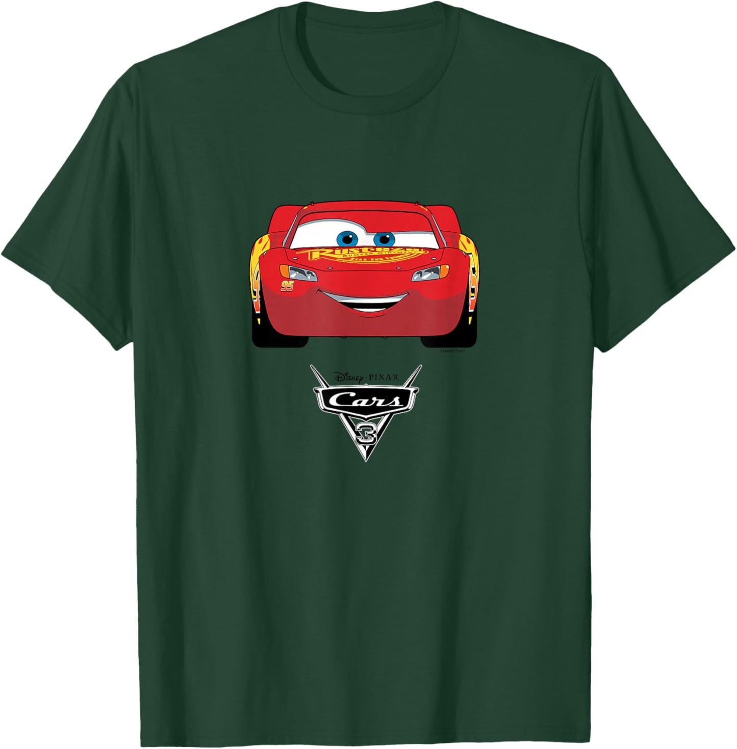 Disney Pixar - Cars 3 Lightning McQueen T-Shirt - T-Shirt | Forest