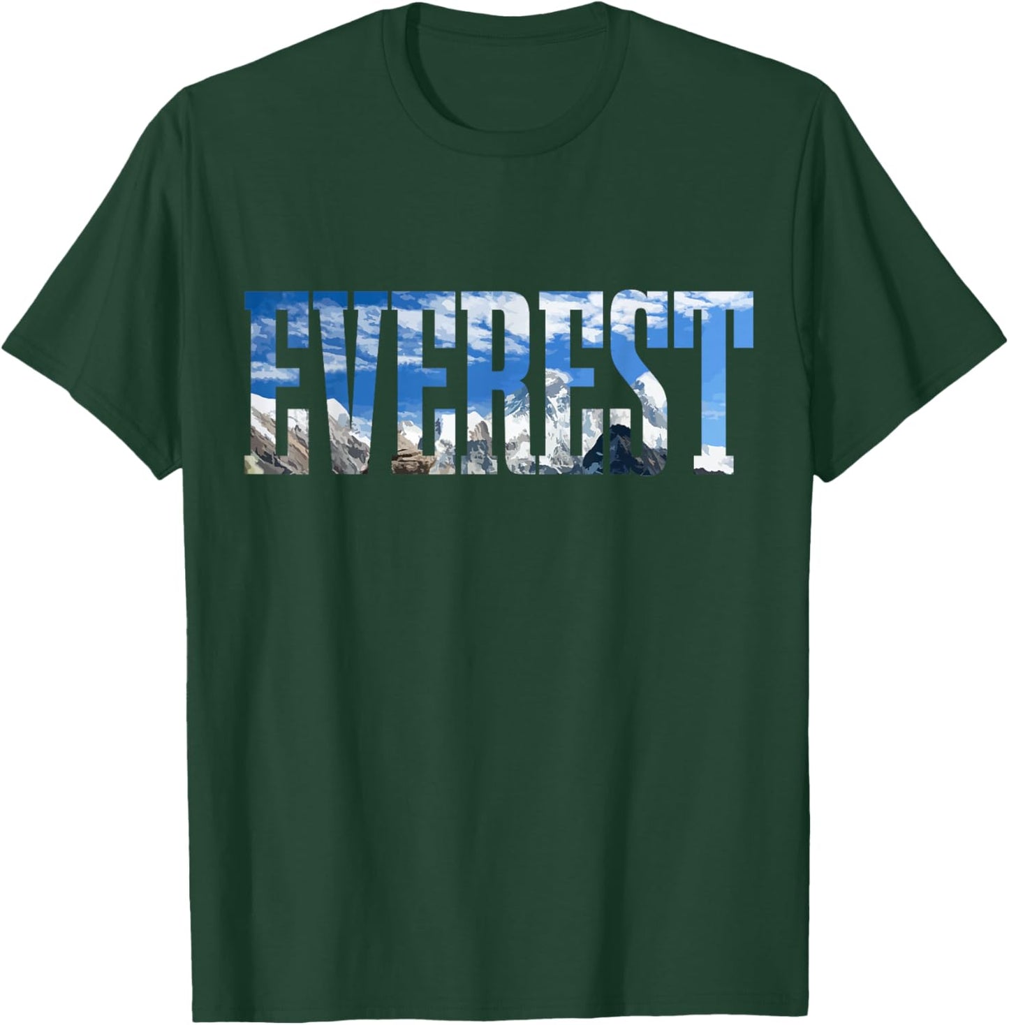 Mount Everest Expidition Mt Mountaineers T-Shirt - T-Shirt | Forest