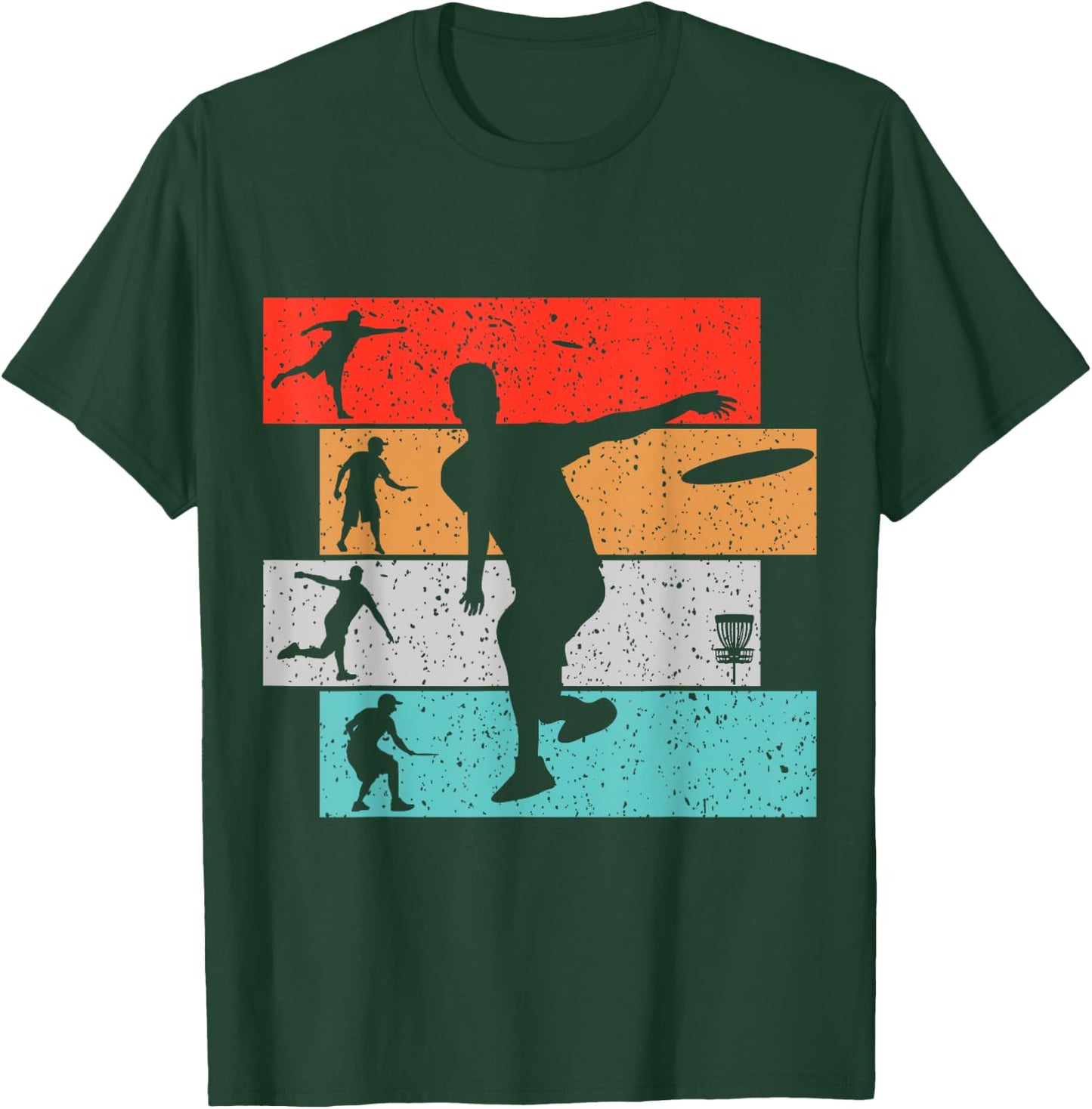 Disc Golf Frisbee Boys Kids T-Shirt - T-Shirt | Forest