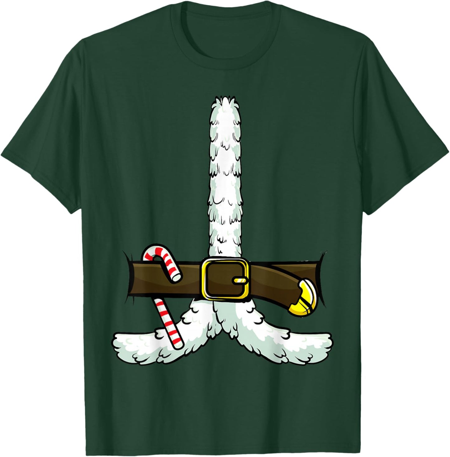 Santa Claus Costume Novelty Christmas Matching Men Women Kid T-Shirt - T-Shirt | Forest