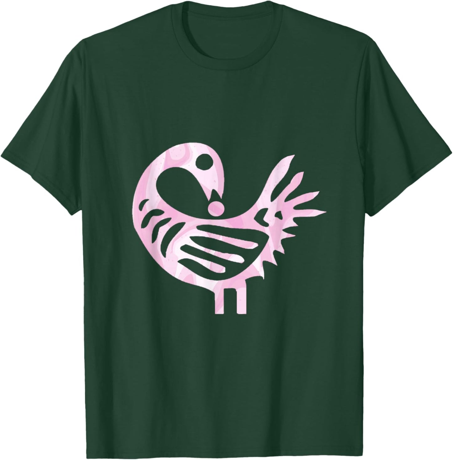 Sankofa Floral Pattern Afrocentric Adinkra Symbol T-Shirt - T-Shirt | Forest