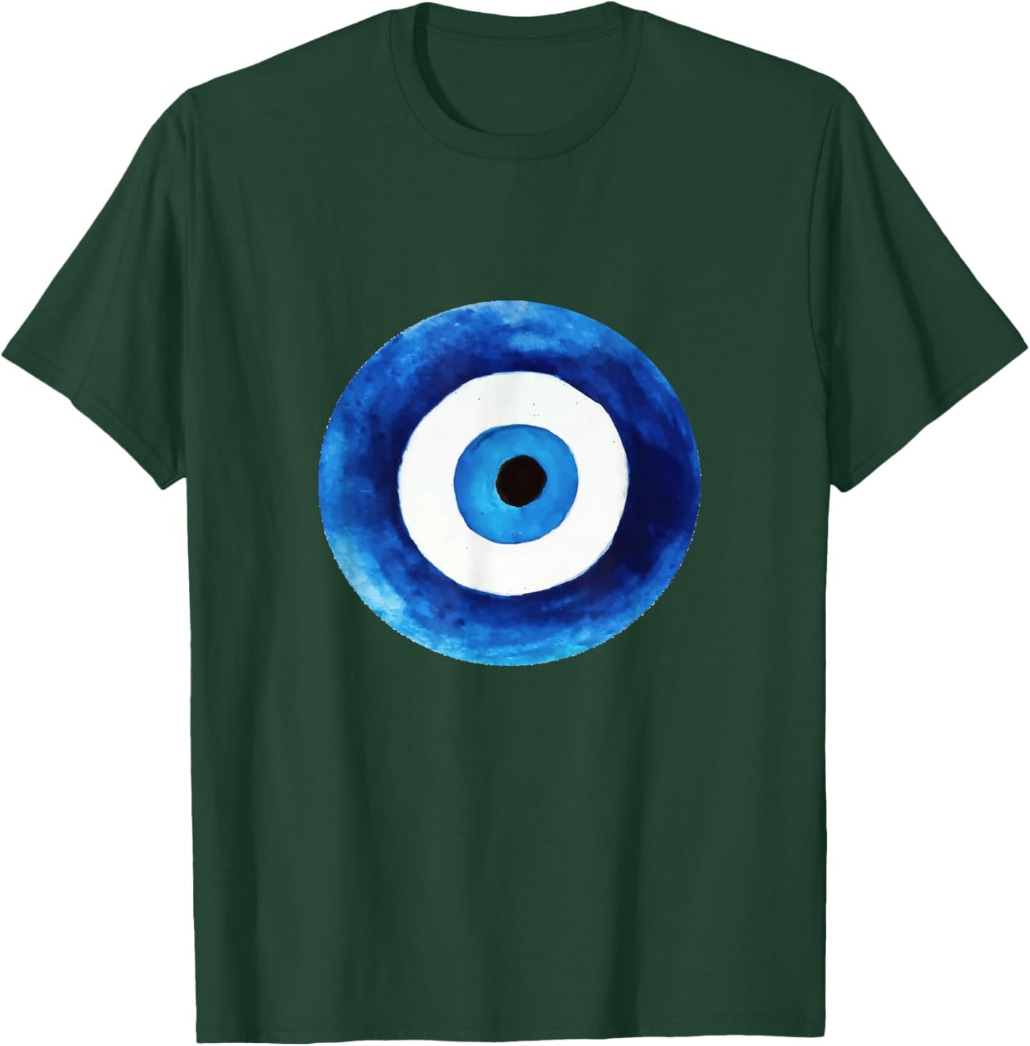 Nazar Mati Evil Eye Curse Protection Seeing Eyes Evil Eye T-Shirt - T-Shirt | Forest