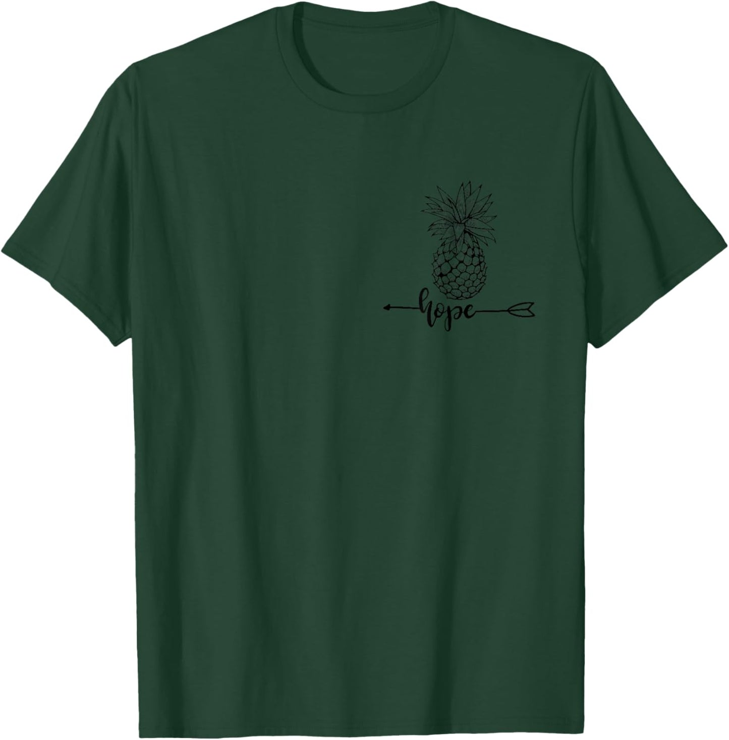 Hope IVF Pineapple Lucky Transfer Day Small T-Shirt - T-Shirt | Forest