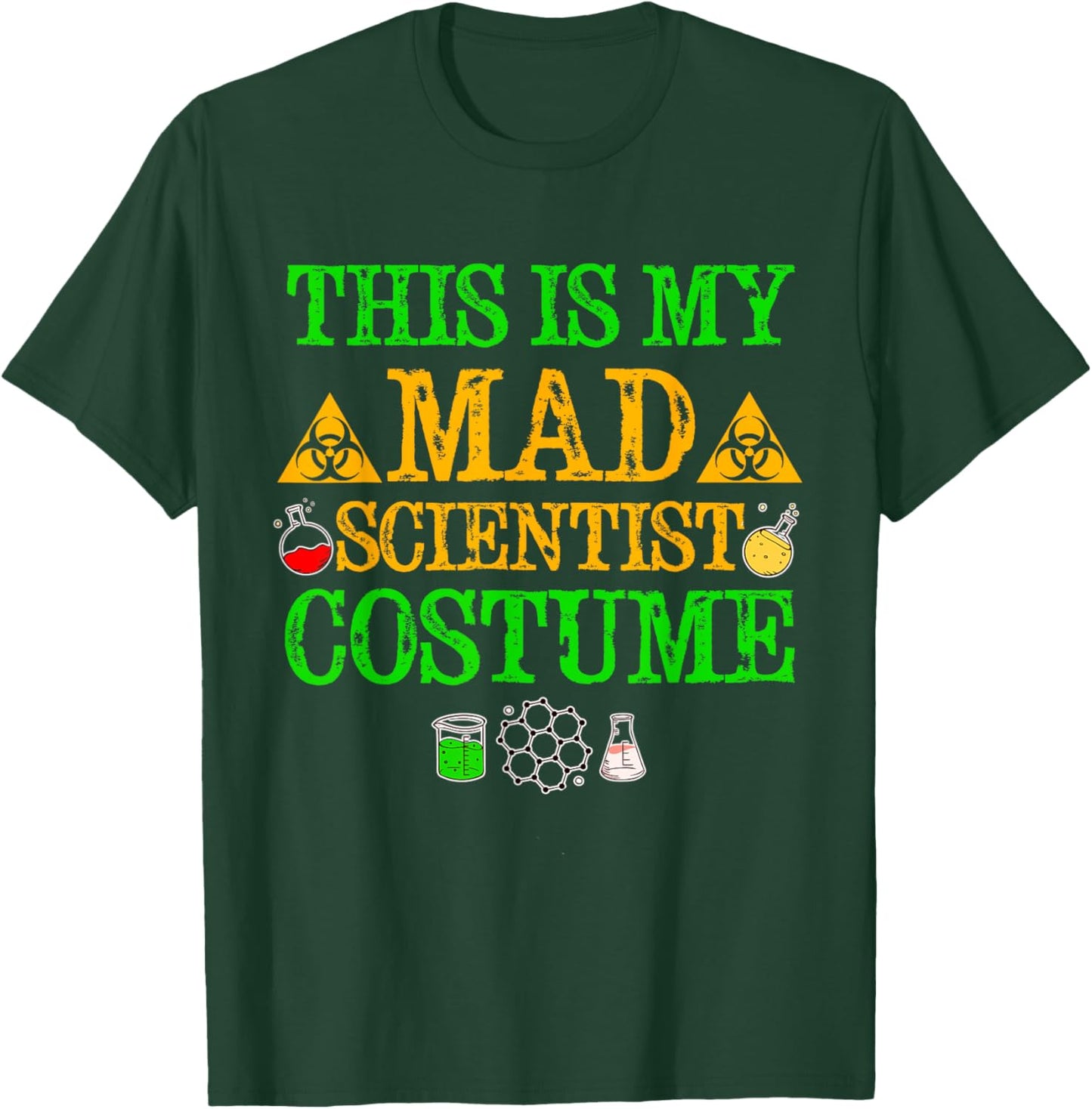 This is my mad scientist costume Halloween T-Shirt - T-Shirt | Forest