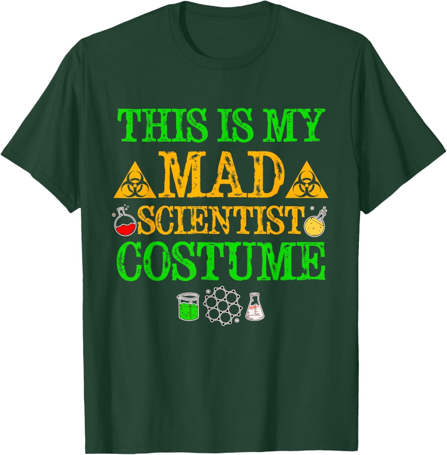 This is my mad scientist costume Halloween T-Shirt - T-Shirt | Forest
