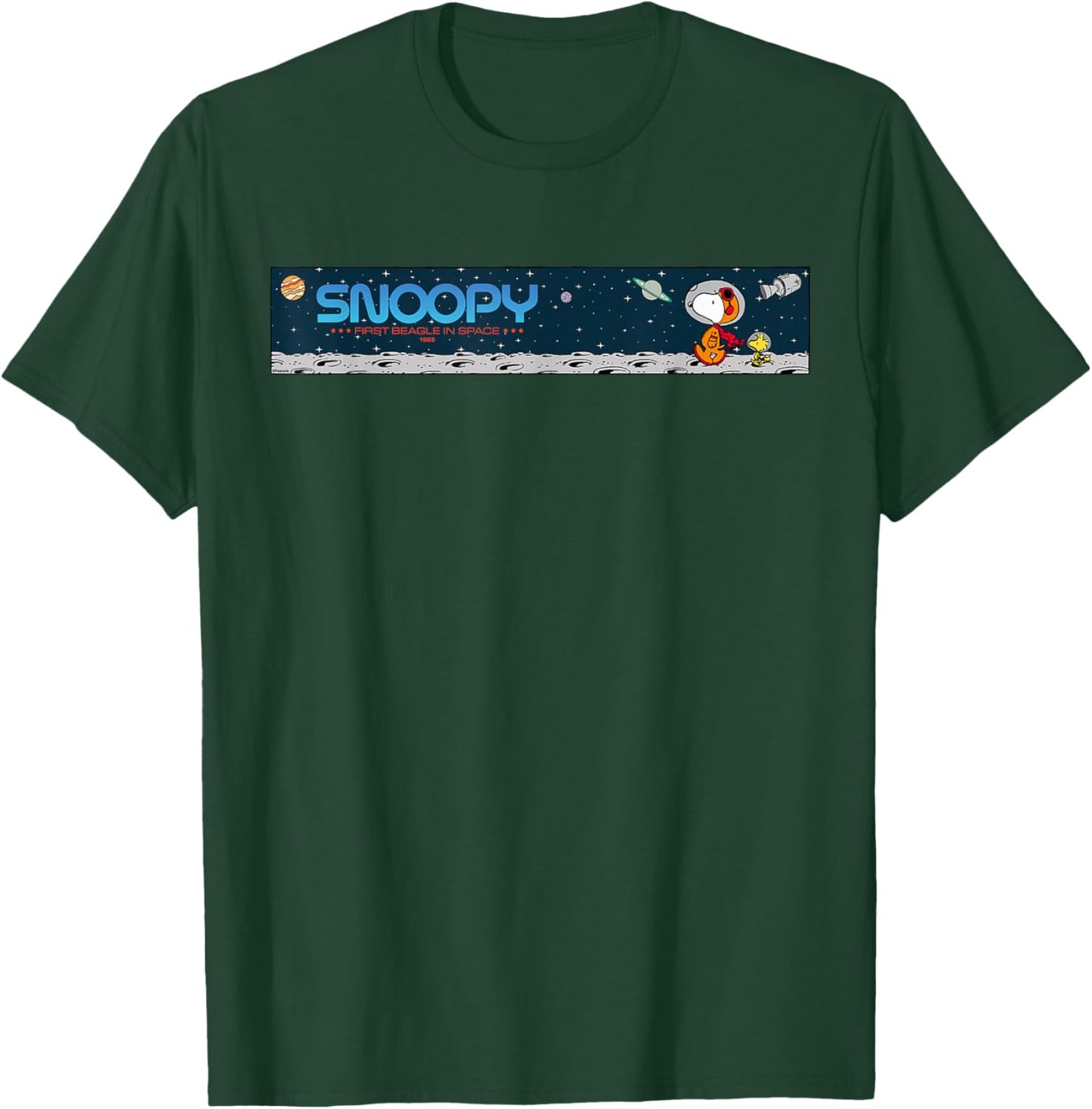 Peanuts Snoopy in Space T-Shirt - T-Shirt | Forest