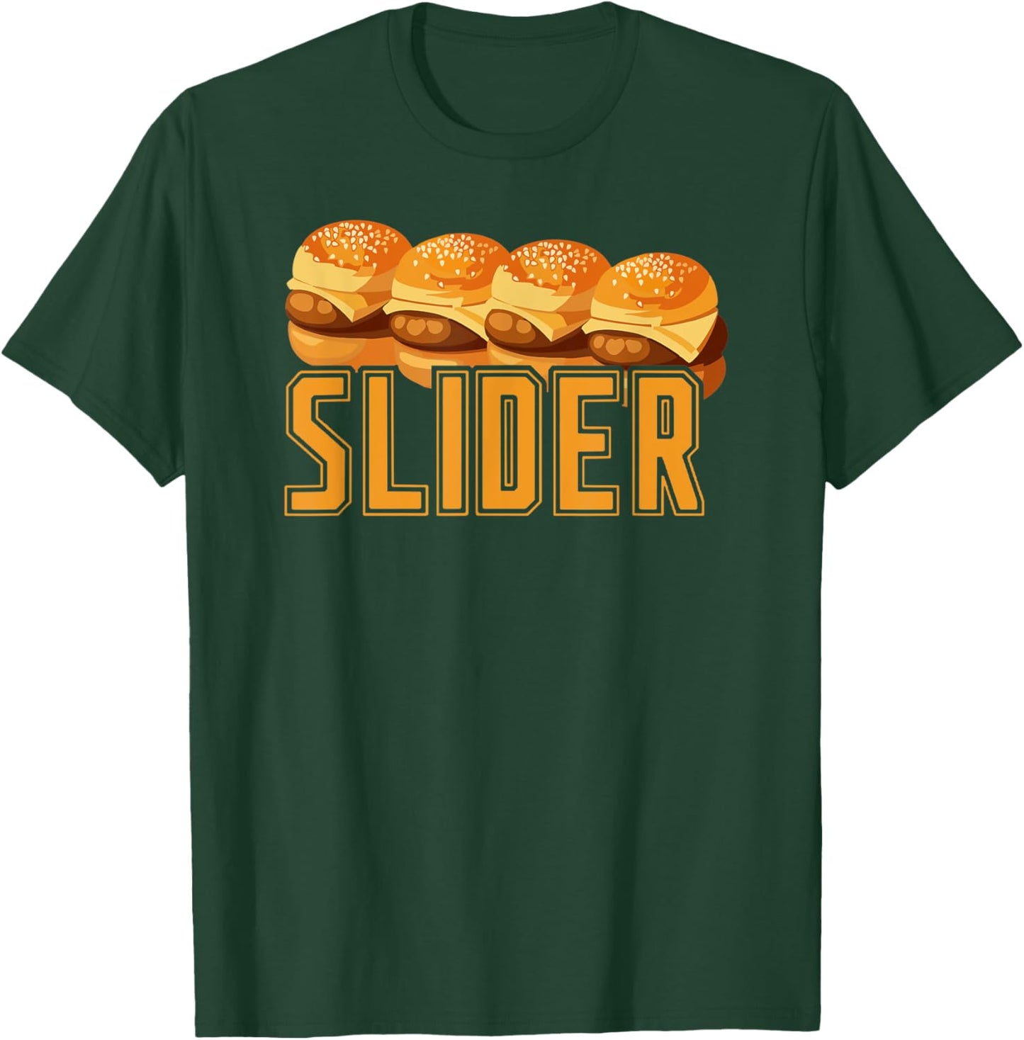 Burger slider meat eater bbq grilling Gift couples T-Shirt - T-Shirt | Forest