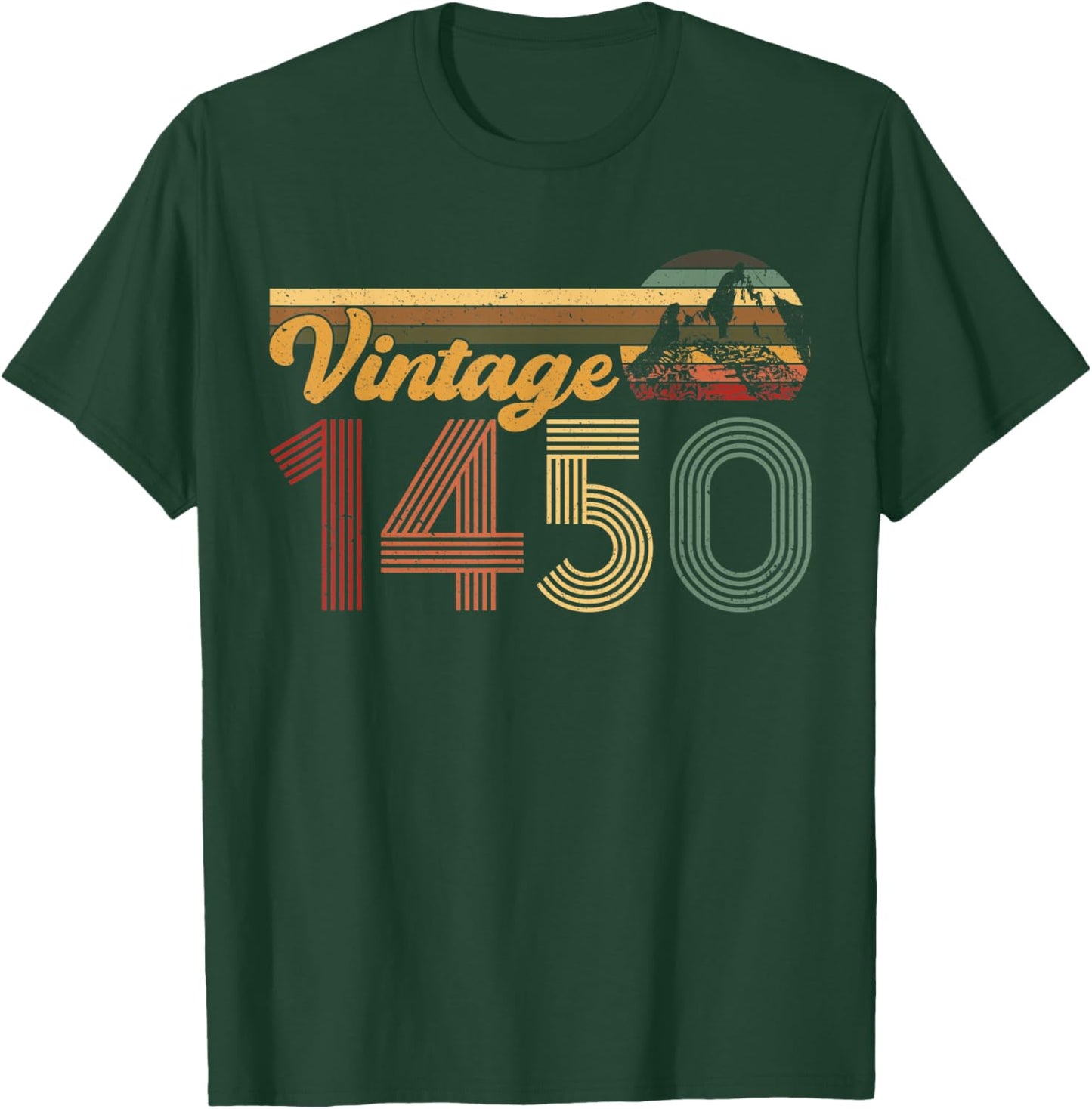 Machu Picchu Peru Inca Retro Vintage Vintage 1450 T-Shirt - T-Shirt | Forest