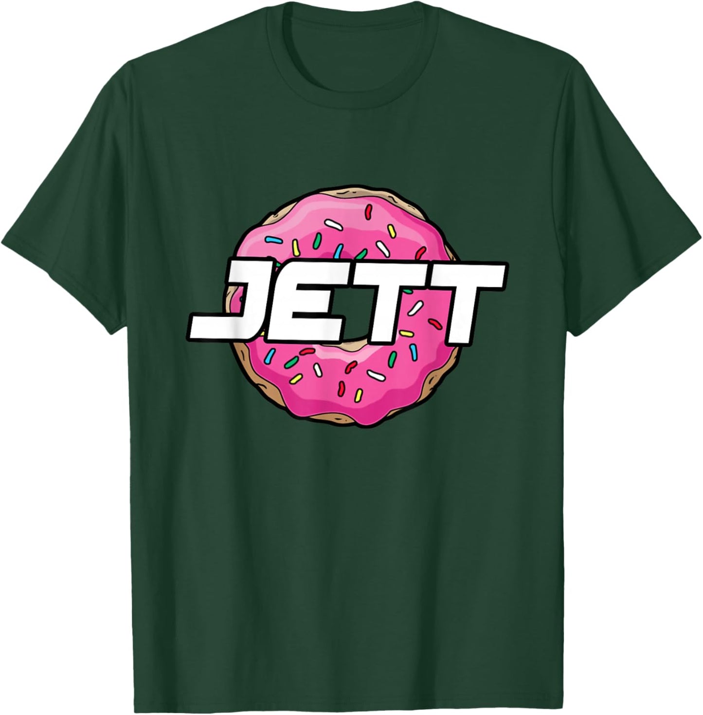 Jett Lawrence JL18 Motocorss Supercross Donut T-Shirt - T-Shirt | Forest