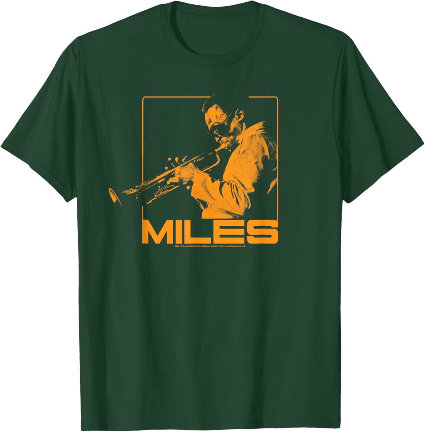 Miles Davis Plays in Shades T-Shirt - T-Shirt | Forest